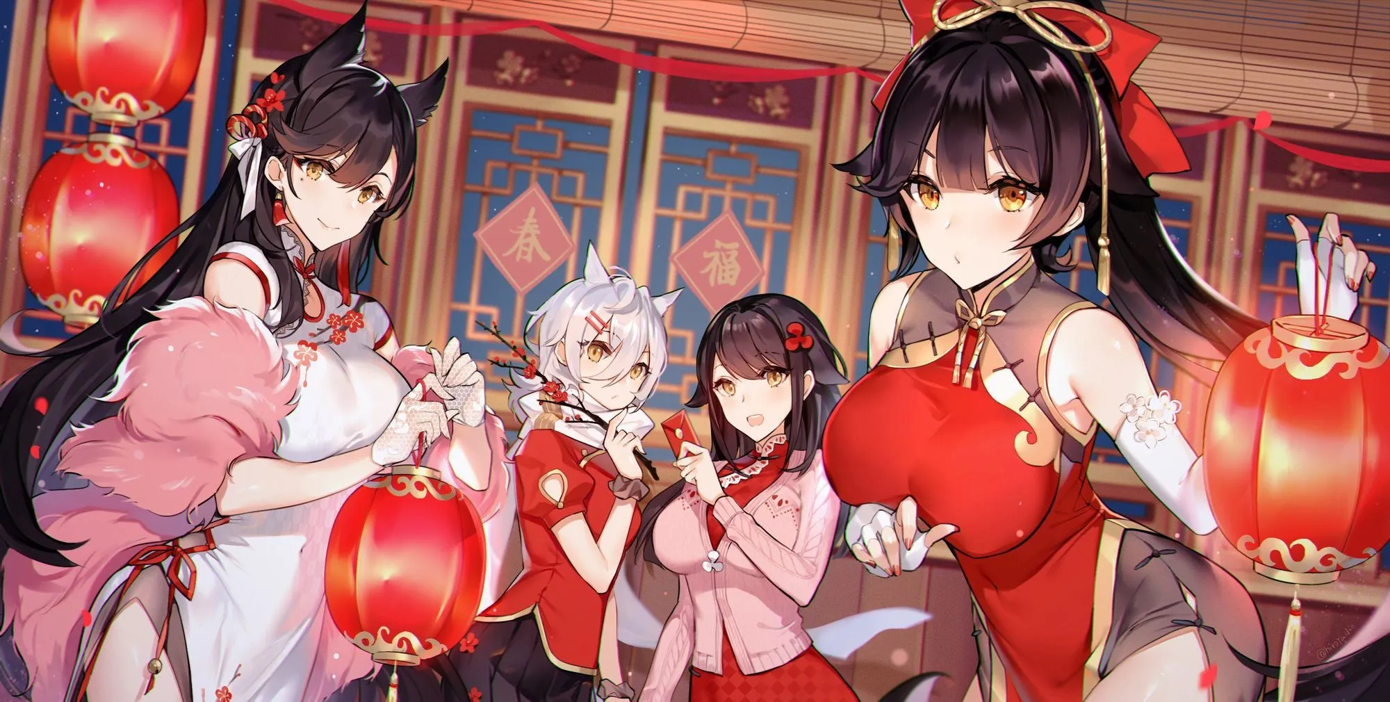 图片[4]-No.015-高雄红旗袍 [15P]-coswz-cos王者