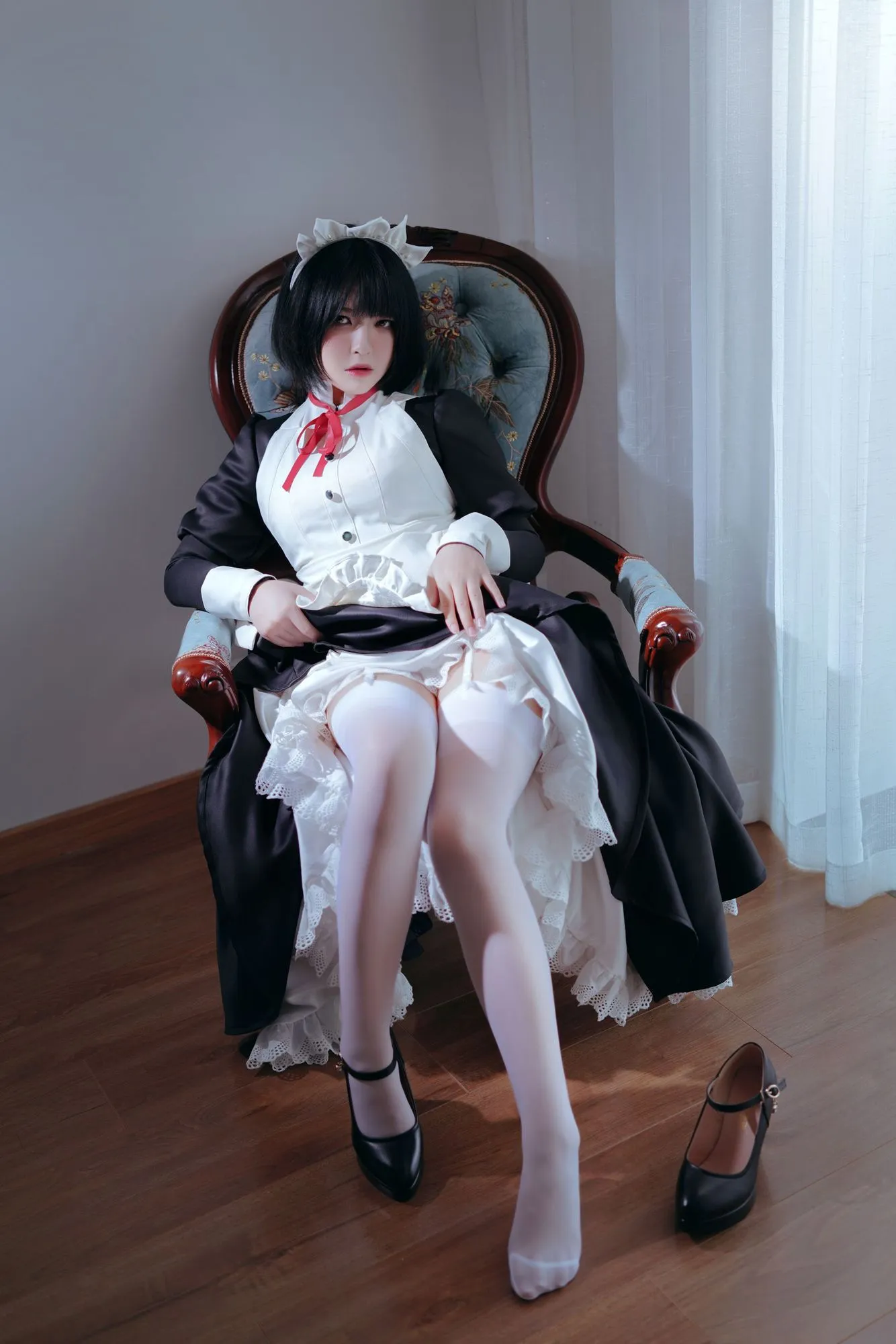 No.016-嫌パン MAID BANBANKO 女仆 [60P 2V] - 图妖社-图妖社