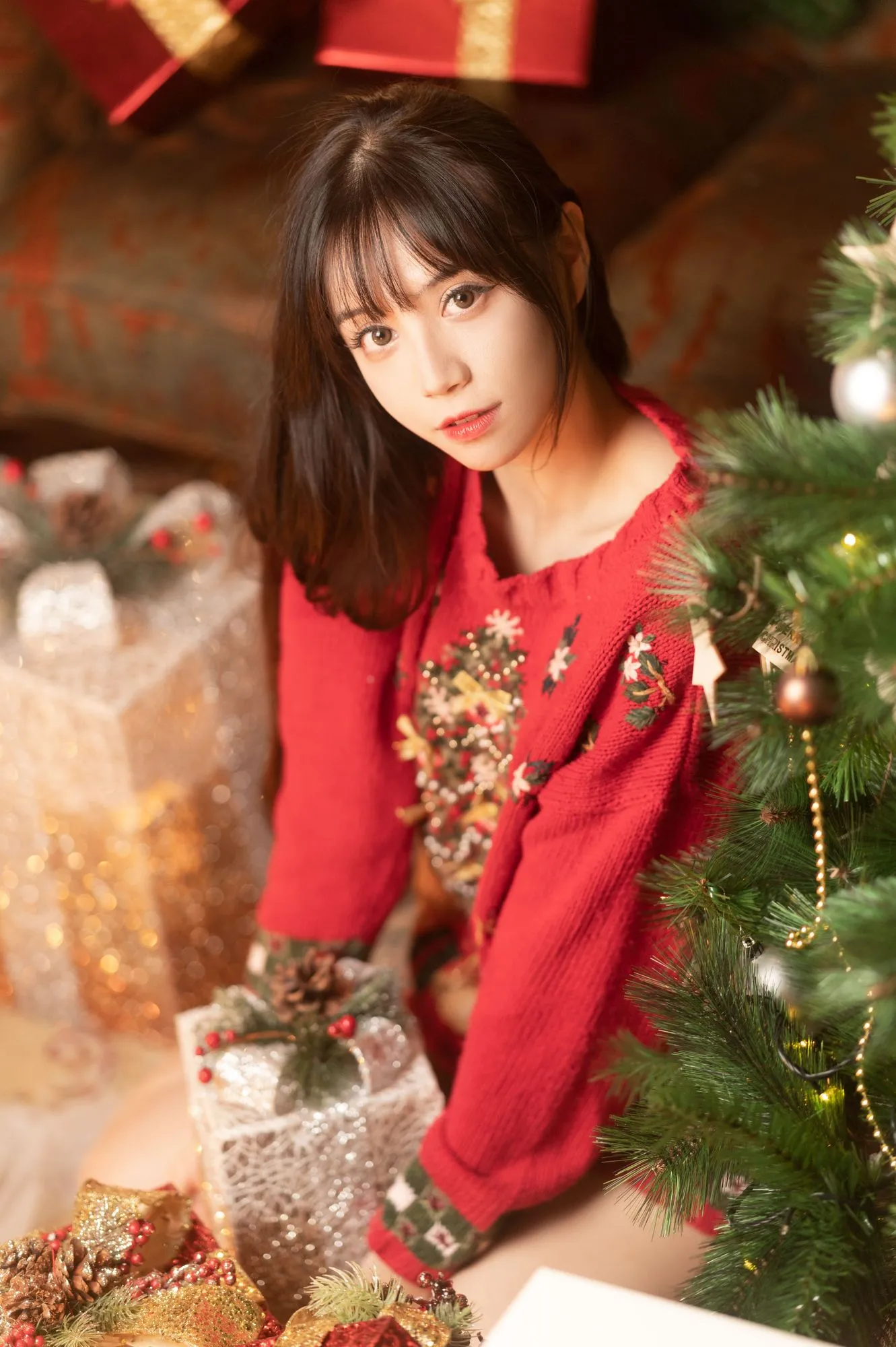 图片[3]-No.016-红色圣诞节 [37P]-coswz-cos王者