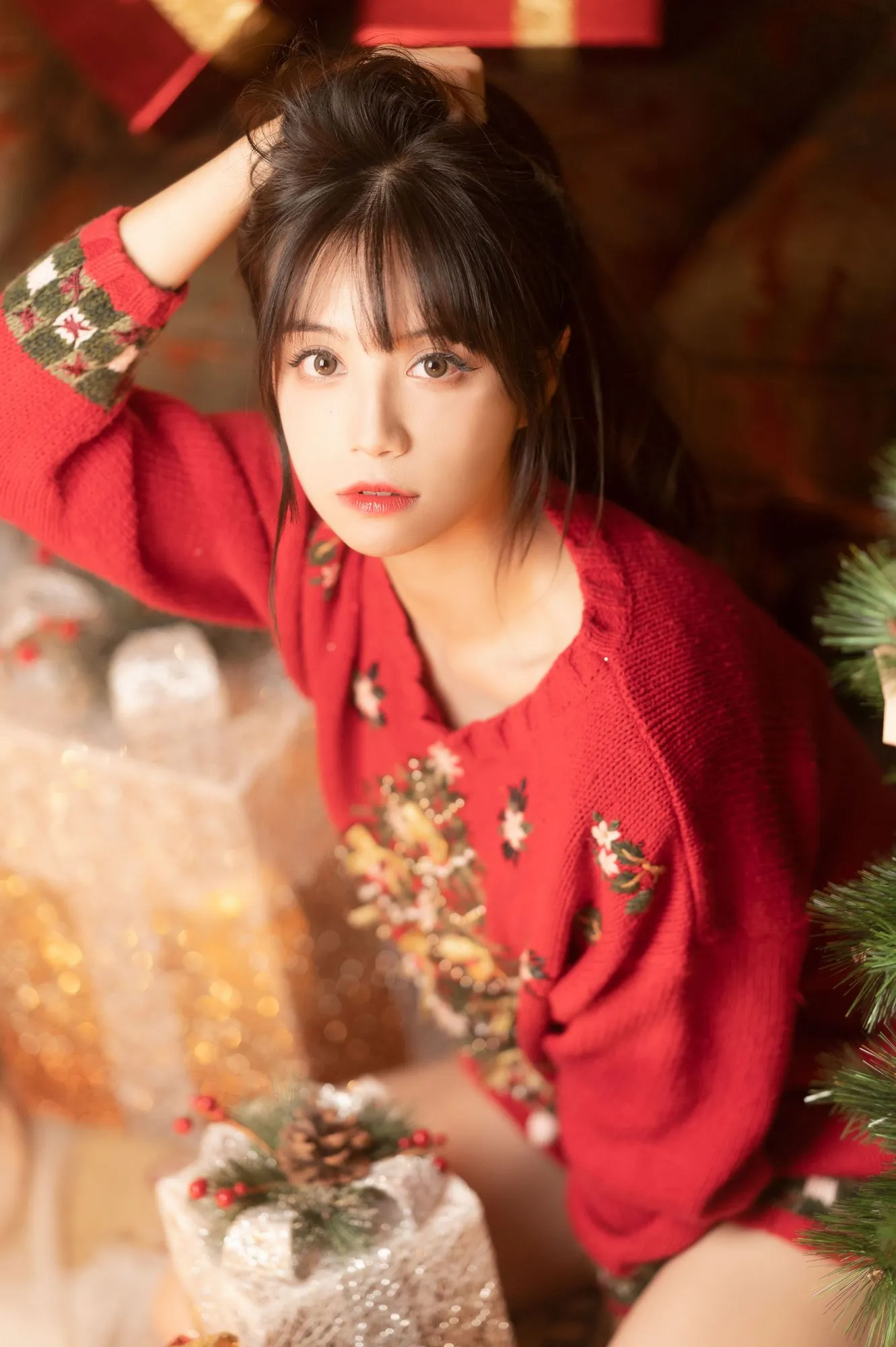 图片[5]-No.016-红色圣诞节 [37P]-coswz-cos王者