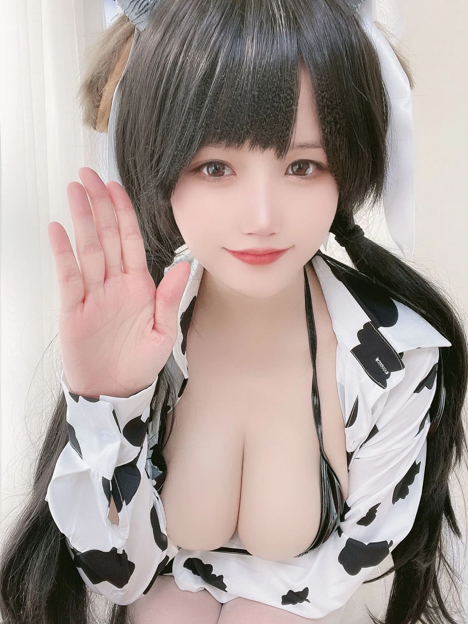 图片[3]-No.017-奶牛衬衣 [30P]-coswz-cos王者