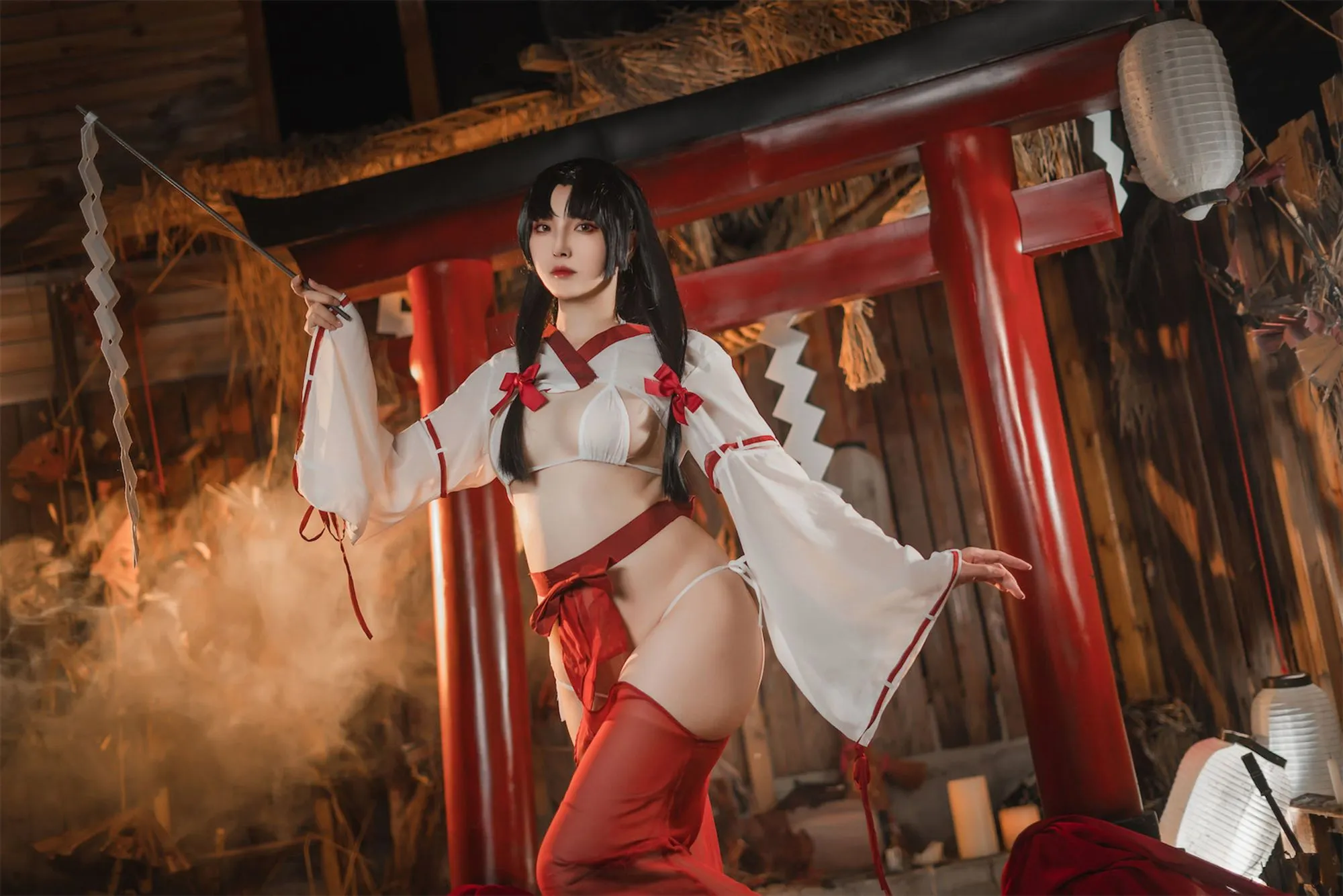 图片[3]-No.018 – 祈愿巫女 [54P]-coswz-cos王者