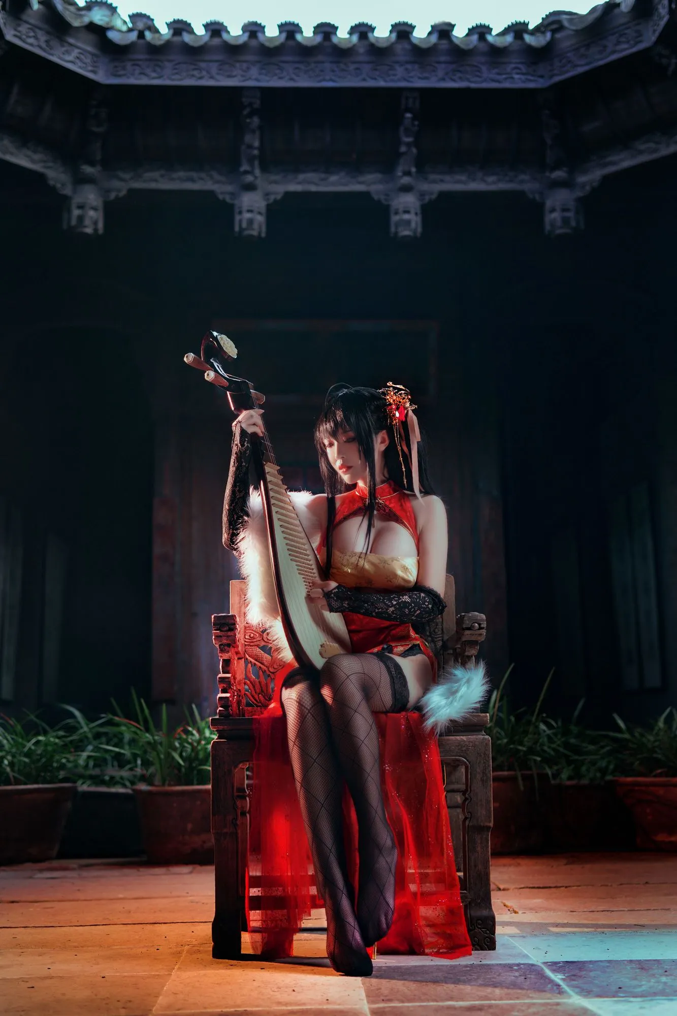 图片[3]-No.019-大凤旗袍 [40P]-coswz-cos王者