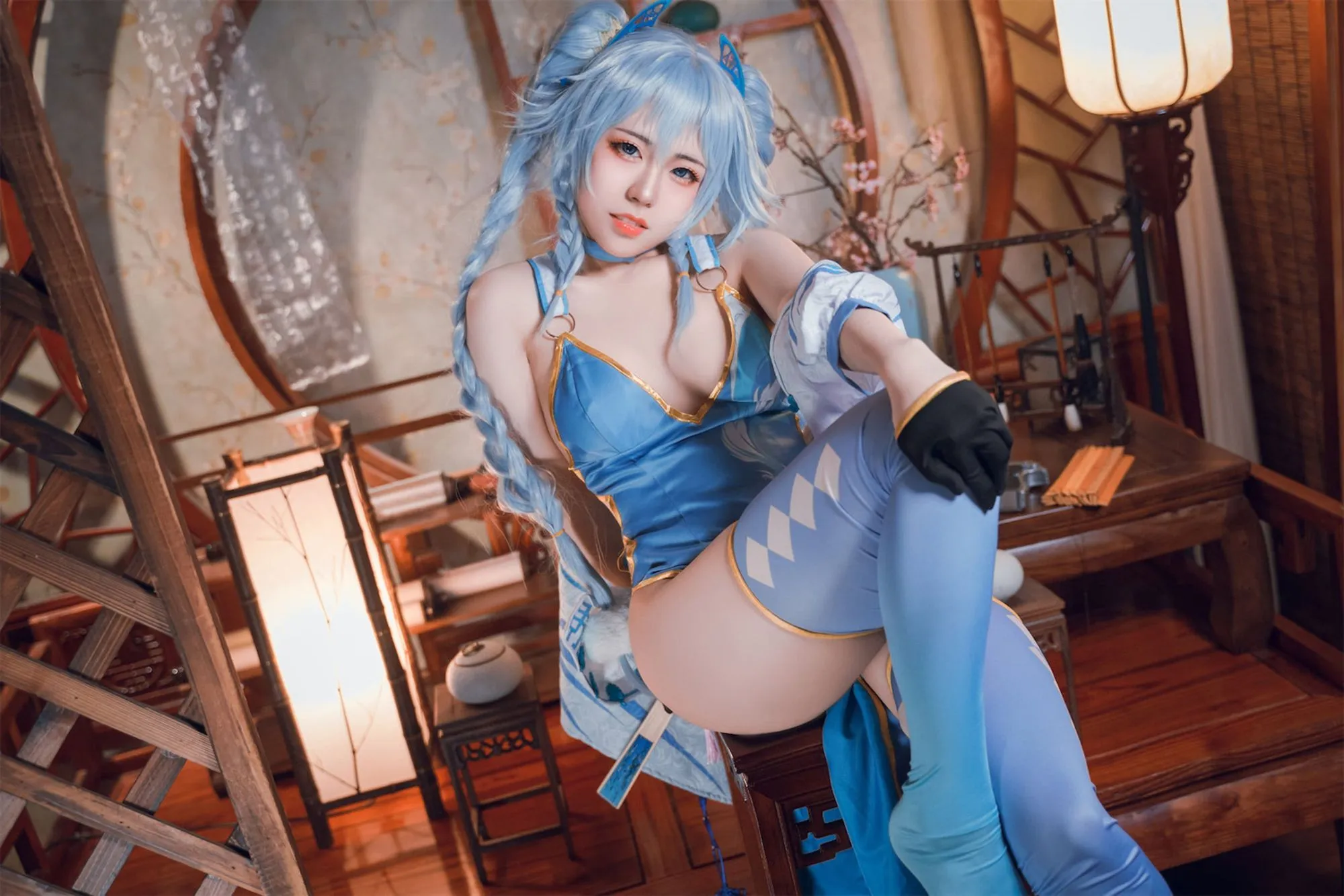 图片[2]-No.019 – 少女前线 翠雀媚 [40P]-coswz-cos王者