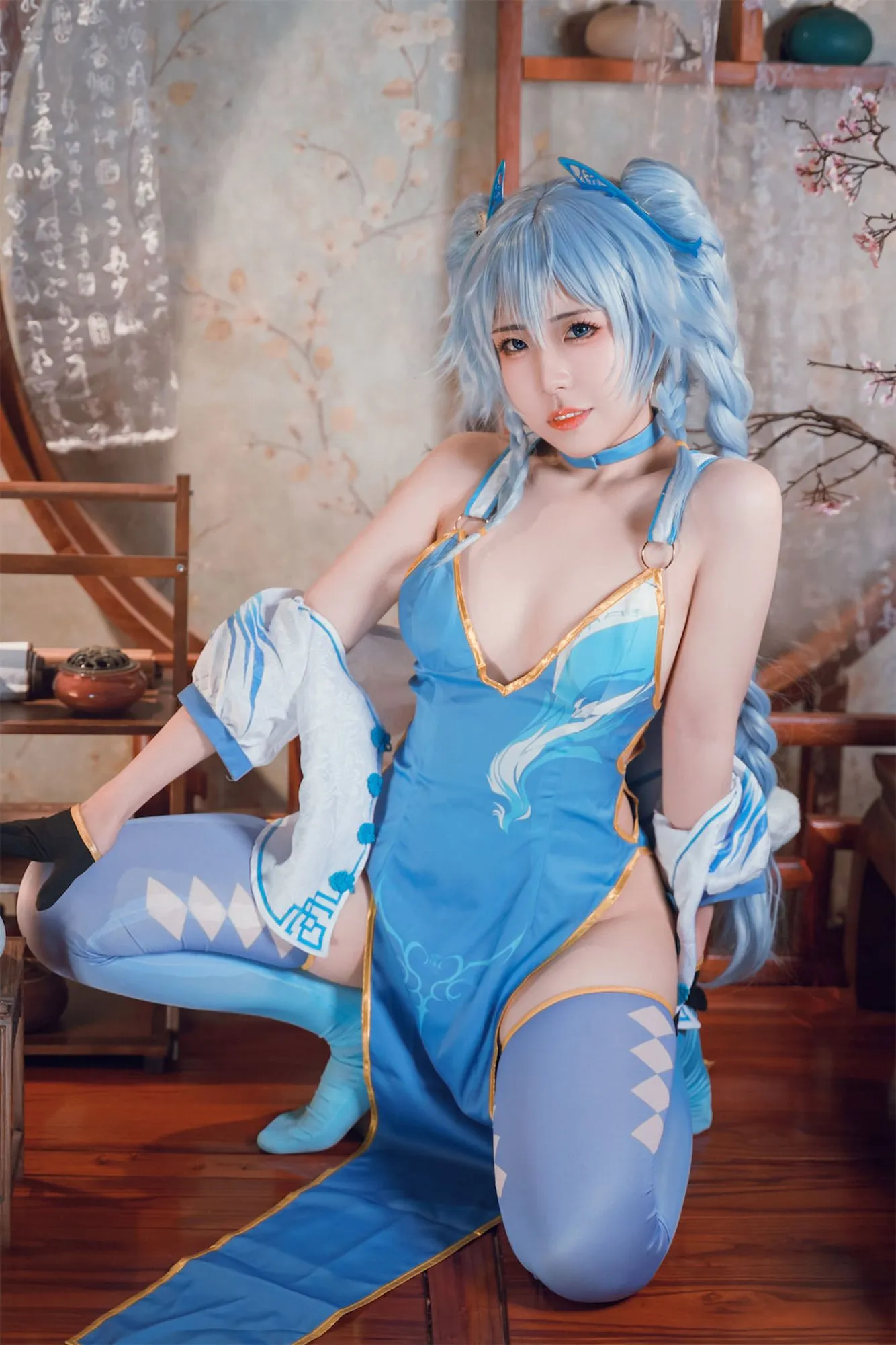 图片[5]-No.019 – 少女前线 翠雀媚 [40P]-coswz-cos王者