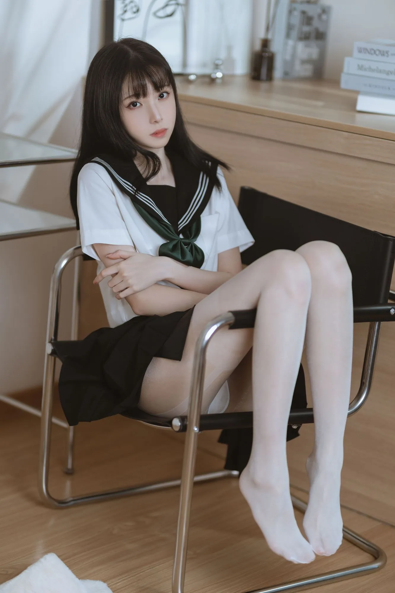No.019-白丝水手服 [40P]-图妖社