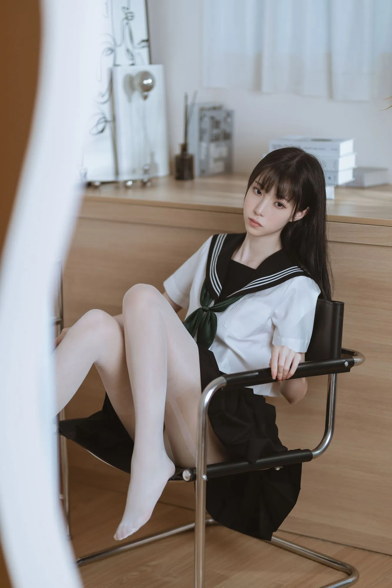 图片[4]-No.019-白丝水手服 [40P]-coswz-cos王者