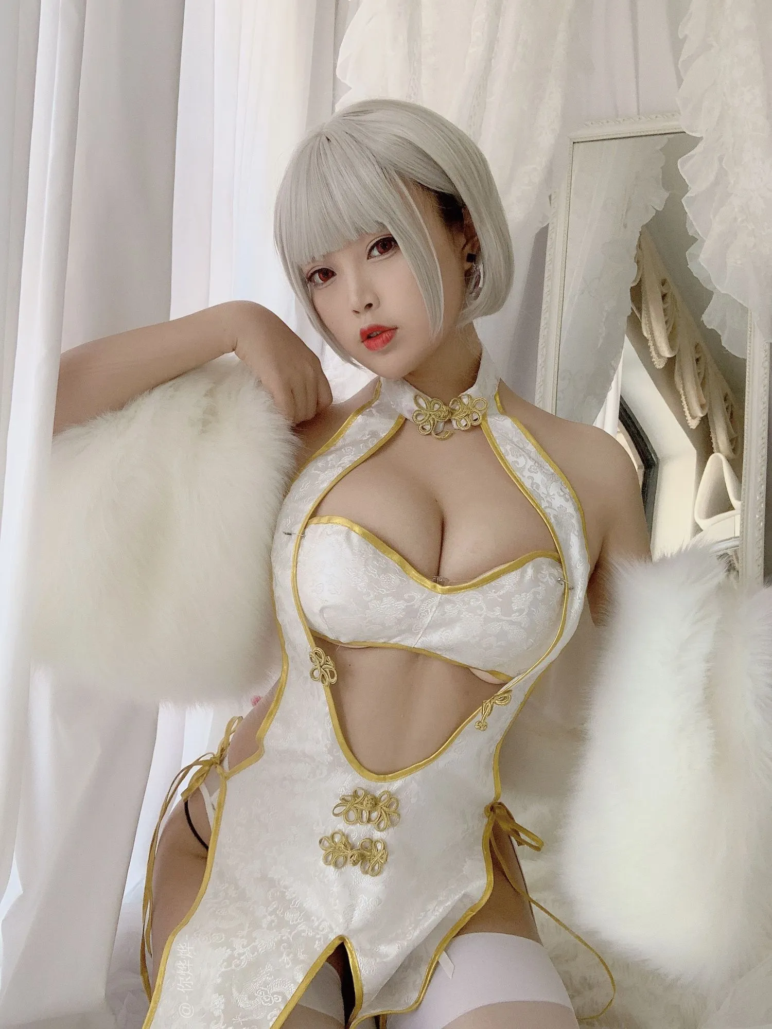 图片[5]-No.022-旗袍 [40P 6V]-coswz-cos王者