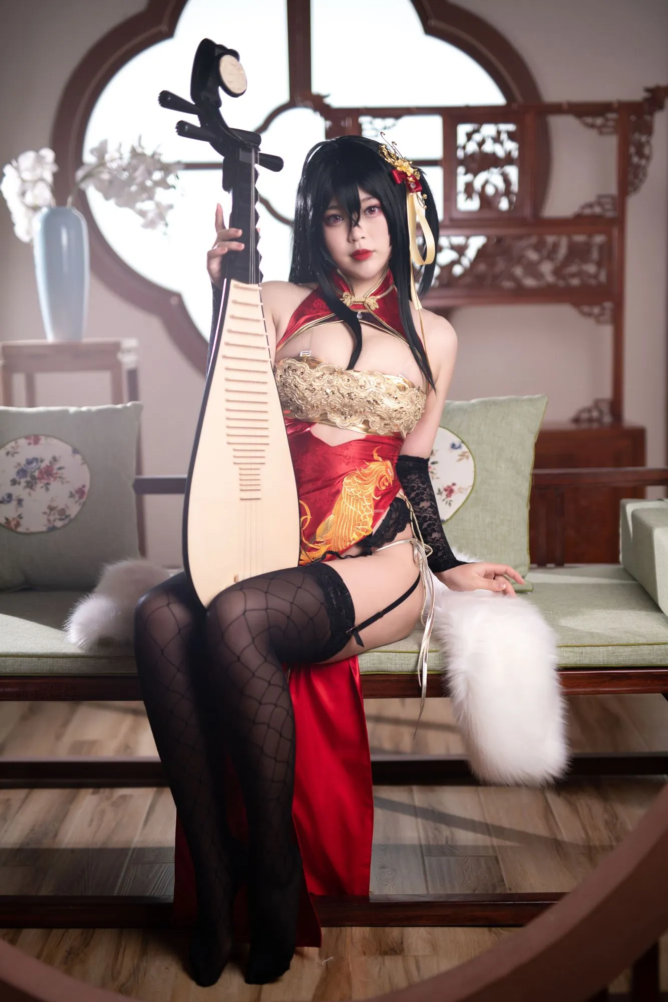 图片[2]-No.023-凤旗袍新年限定 [63P]-coswz-cos王者