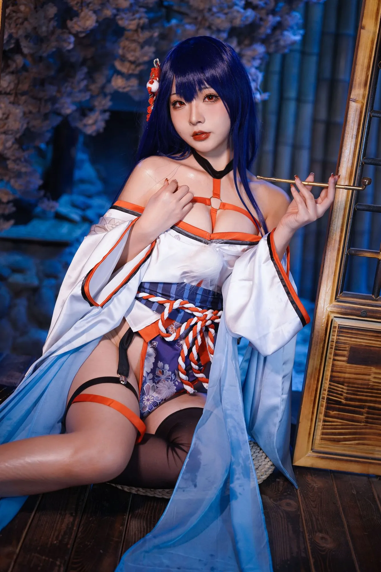 图片[3]-No.028 – 真子 和服抹油 [82P]-coswz-cos王者