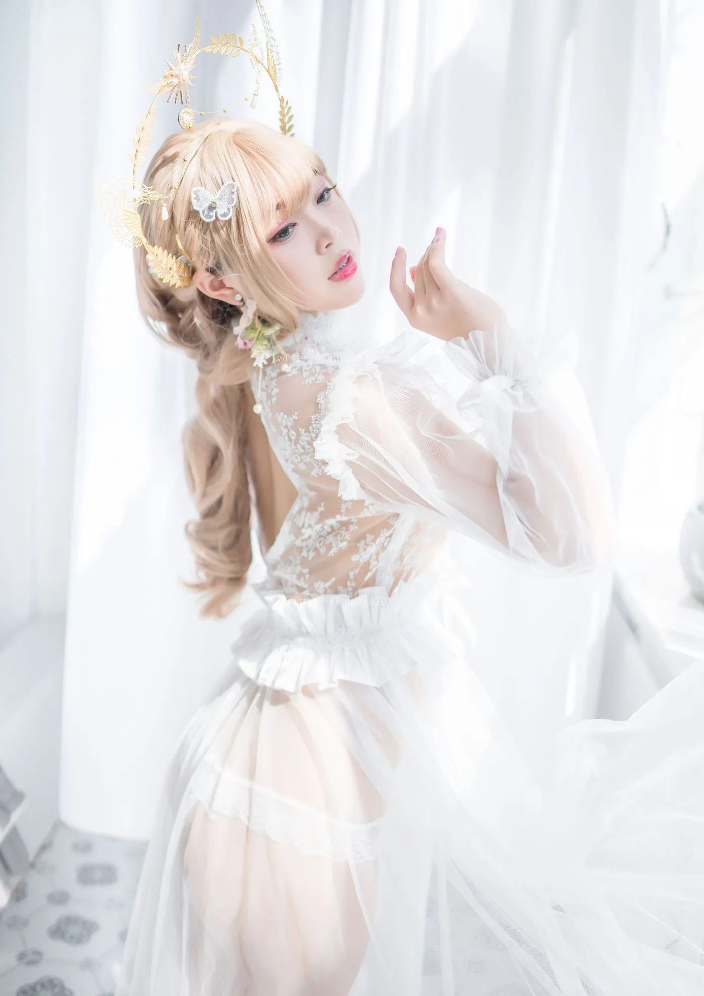 图片[2]-No.031-珍珠花嫁 [100P 3V]-coswz-cos王者