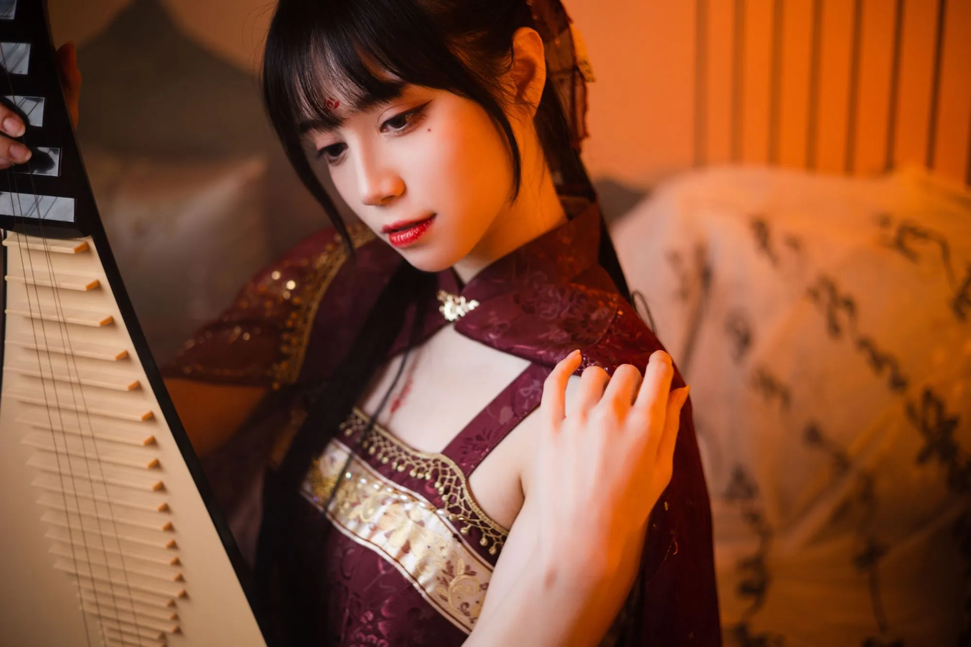 图片[5]-No.032 – 囚牛问琴 [26P]-coswz-cos王者