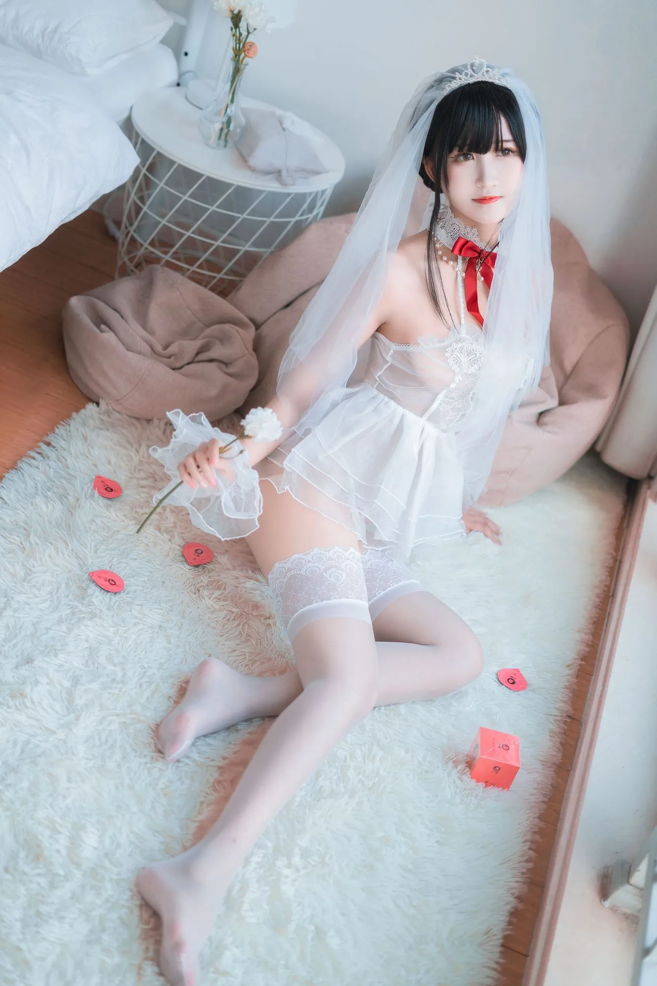 图片[2]-No.042-婚纱孔雀翎 [24P]-coswz-cos王者