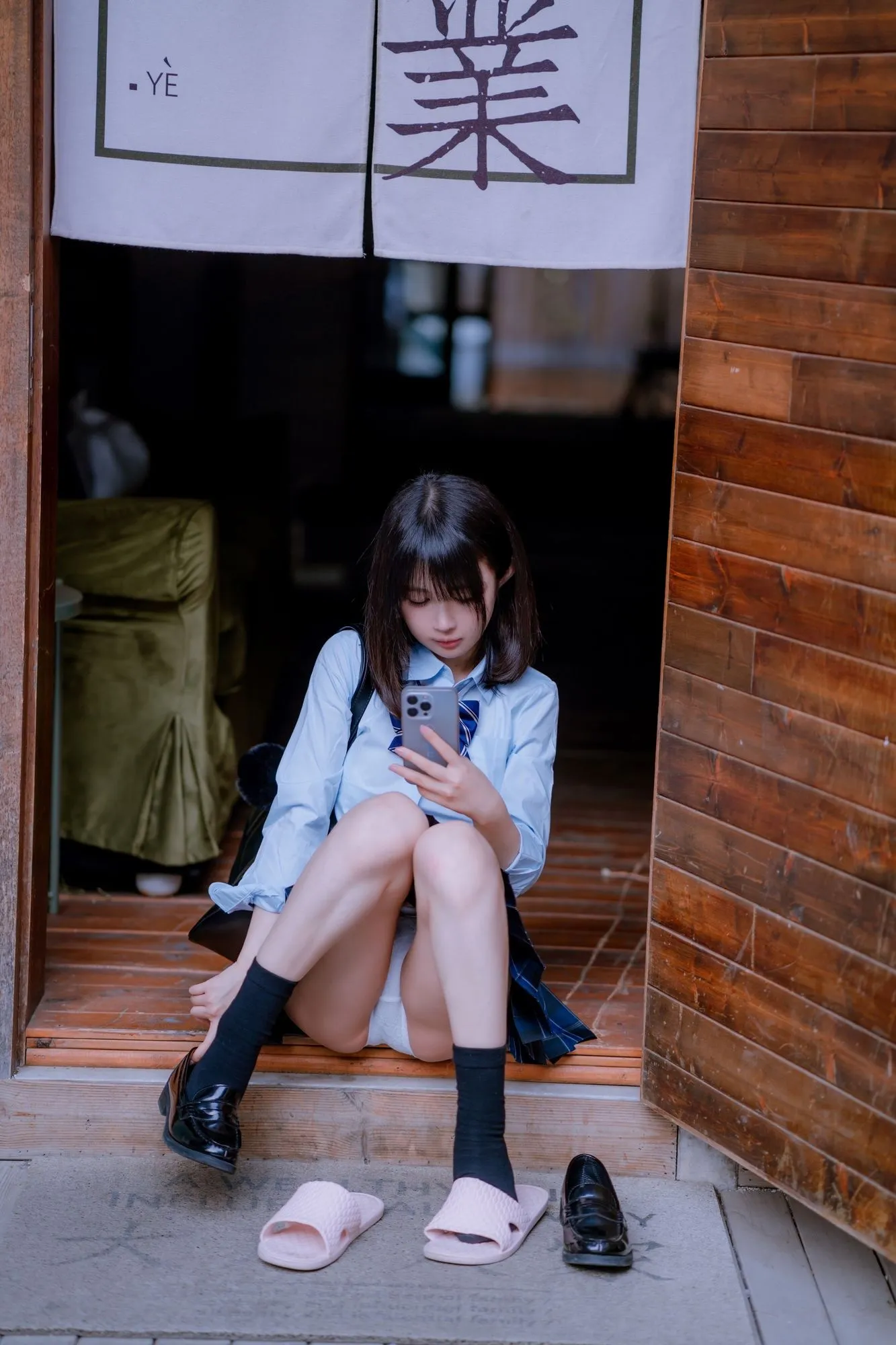 图片[2]-No.044-jk之居家 [65P]-coswz-cos王者