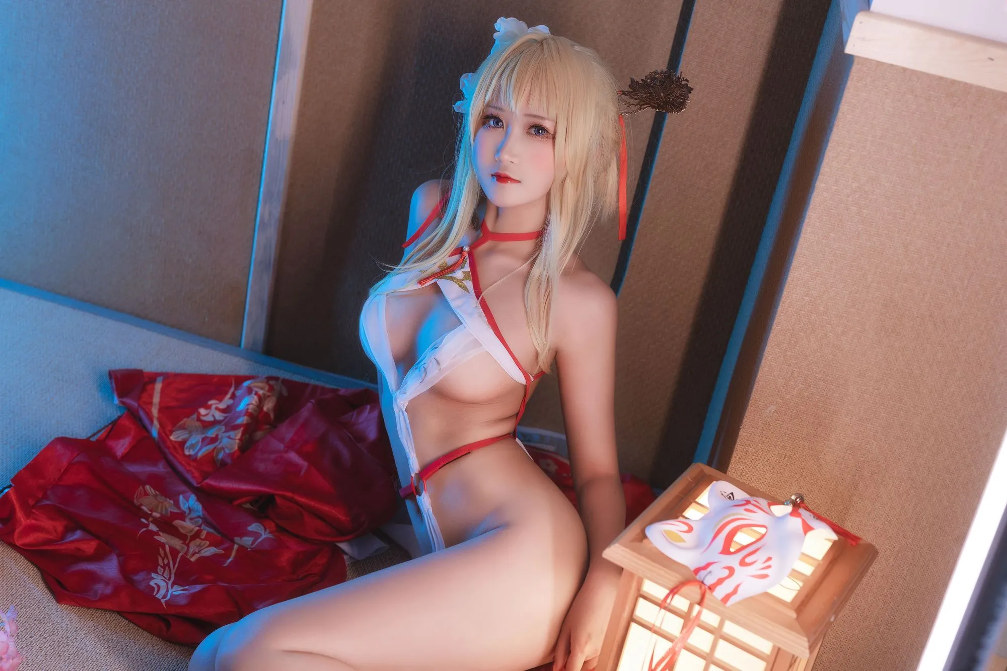 图片[4]-No.046-光荣 凉夜香雪 [45P 6V]-coswz-cos王者