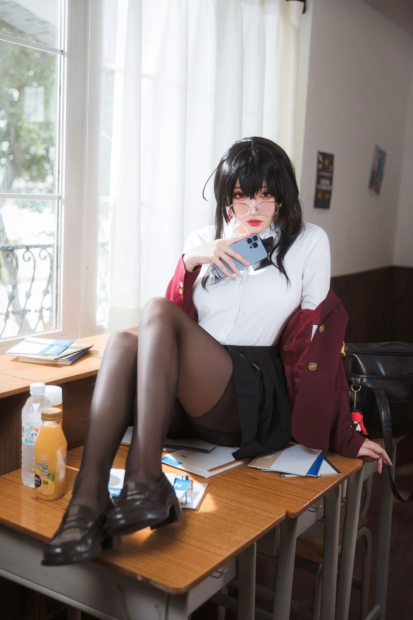 图片[3]-No.046-大凤JK [30P]-coswz-cos王者