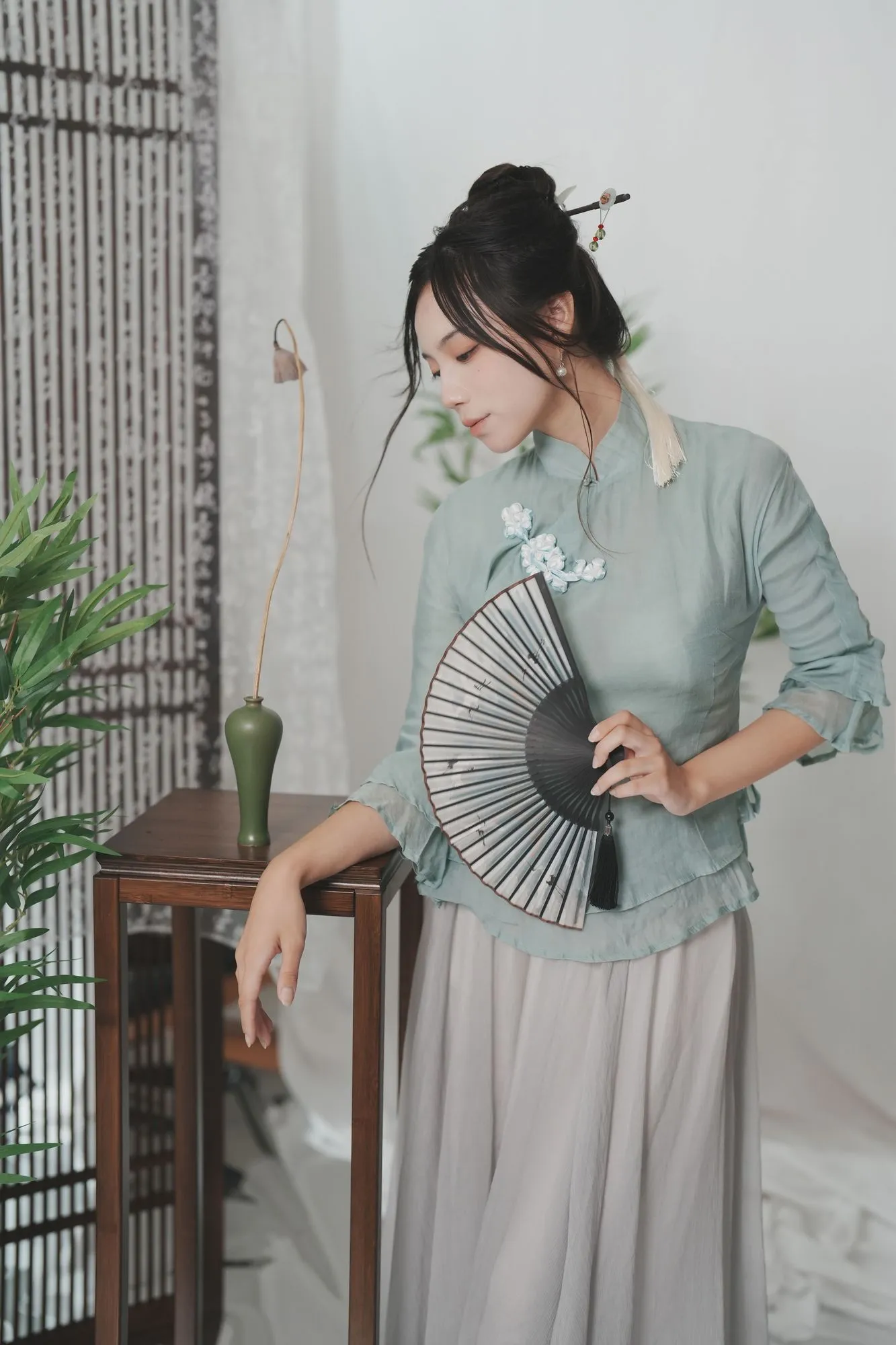 图片[4]-No.046 – 清风曳竹影 [21P]-coswz-cos王者