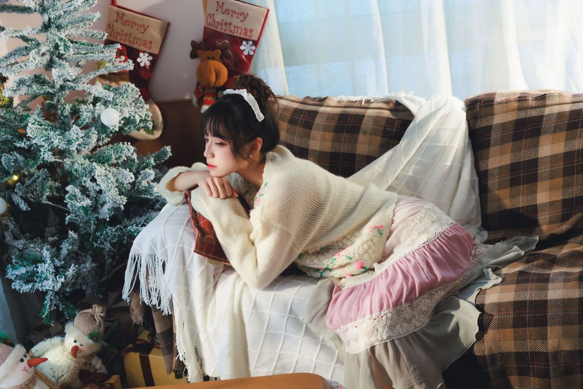 图片[2]-No.050 – 少女圣诞季 [35P]-coswz-cos王者