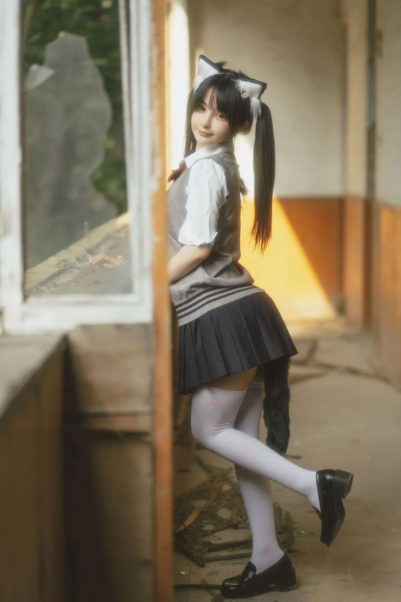 图片[3]-No.053-废墟jk [74P]-coswz-cos王者