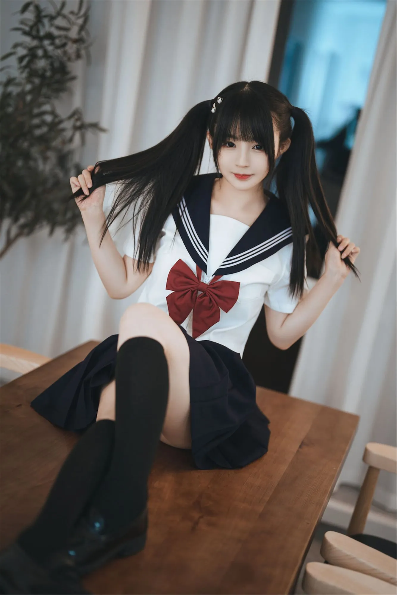 No.065-双马尾JK [65P]-图妖社