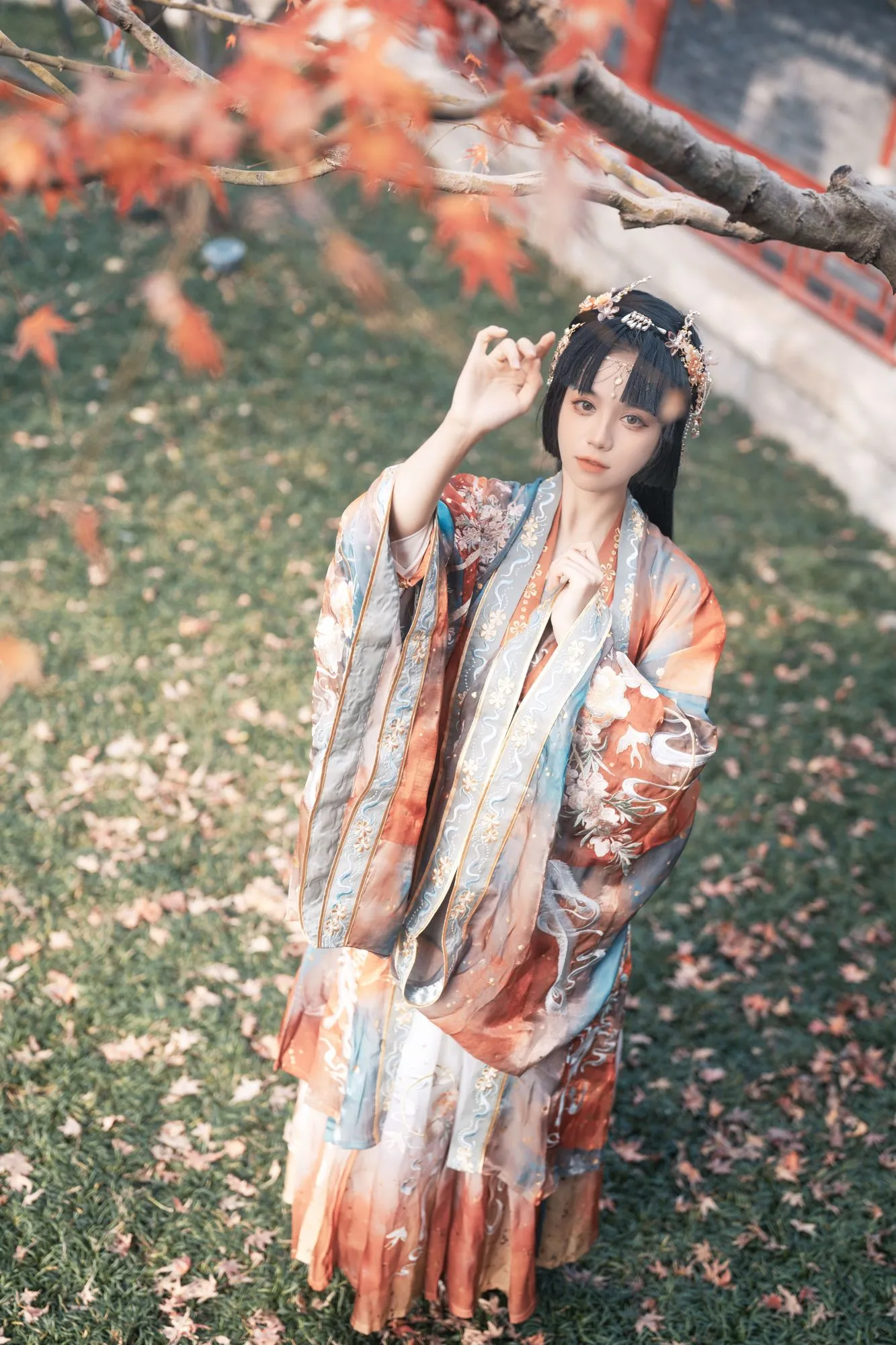 图片[3]-No.065 – 红叶赋 [25P]-coswz-cos王者