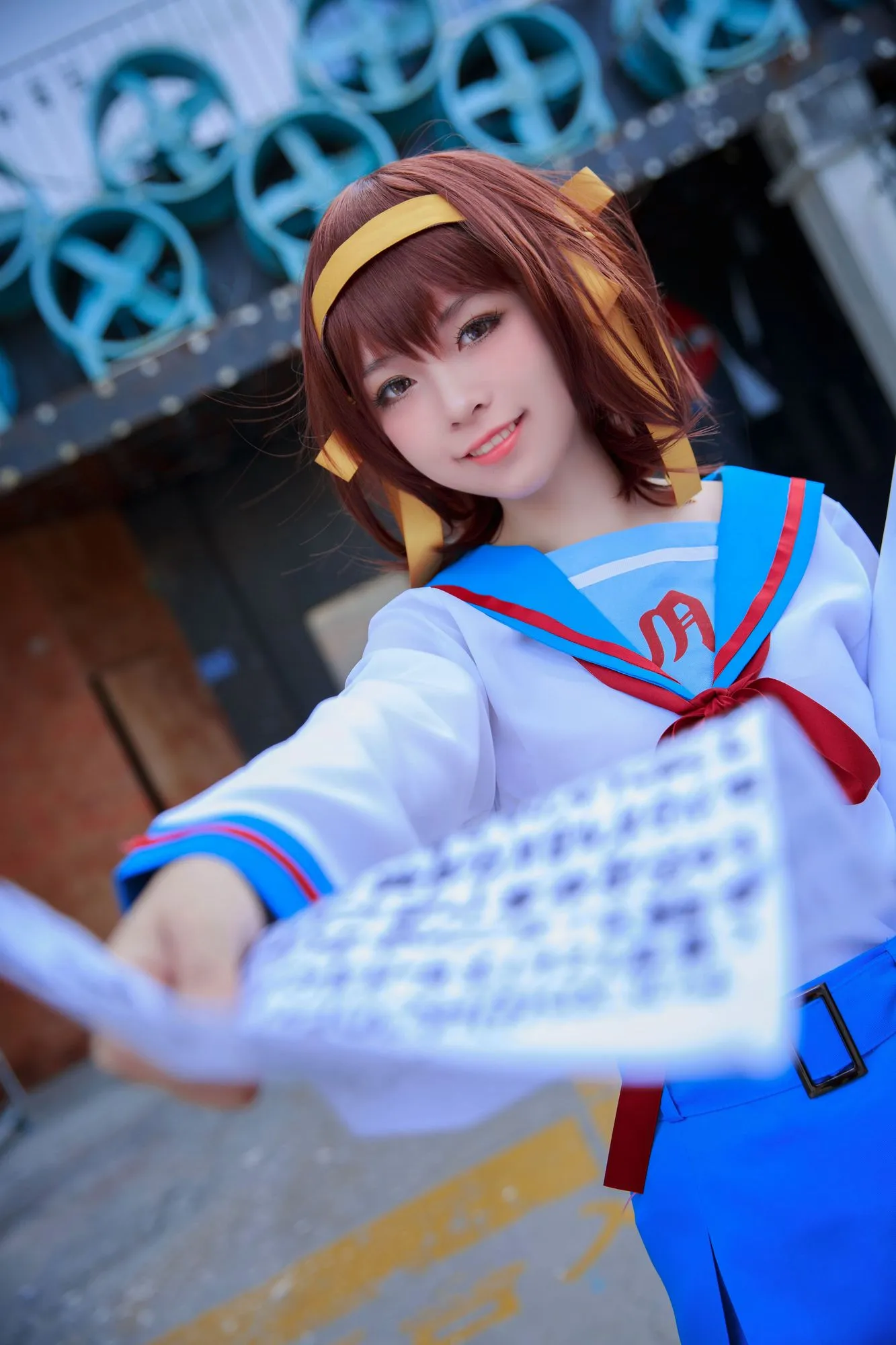 图片[4]-No.068-凉宫 制服 [20P]-coswz-cos王者