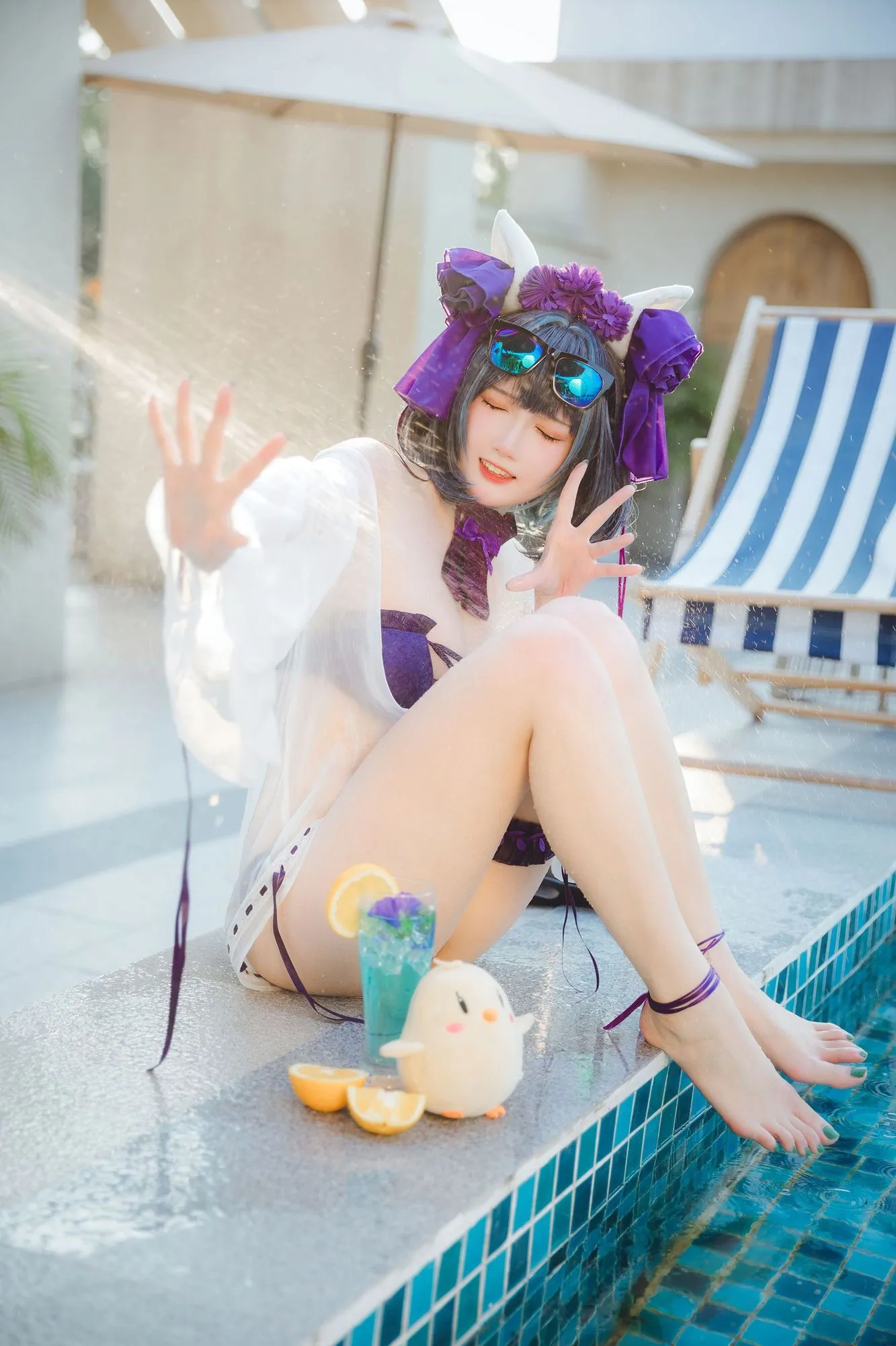 图片[5]-No.074-柴郡泳装 [32P]-coswz-cos王者