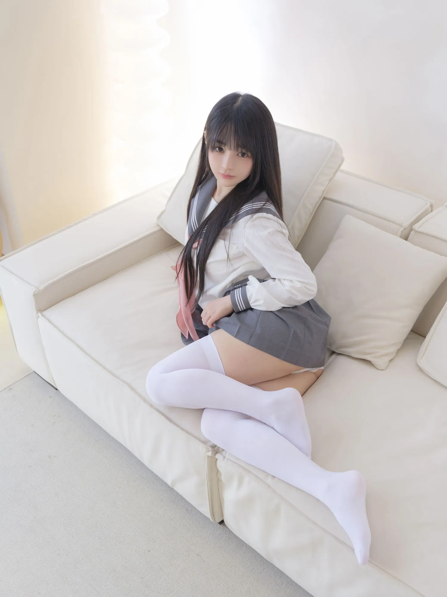 图片[4]-No.083 – 白丝JK [85P]-coswz-cos王者