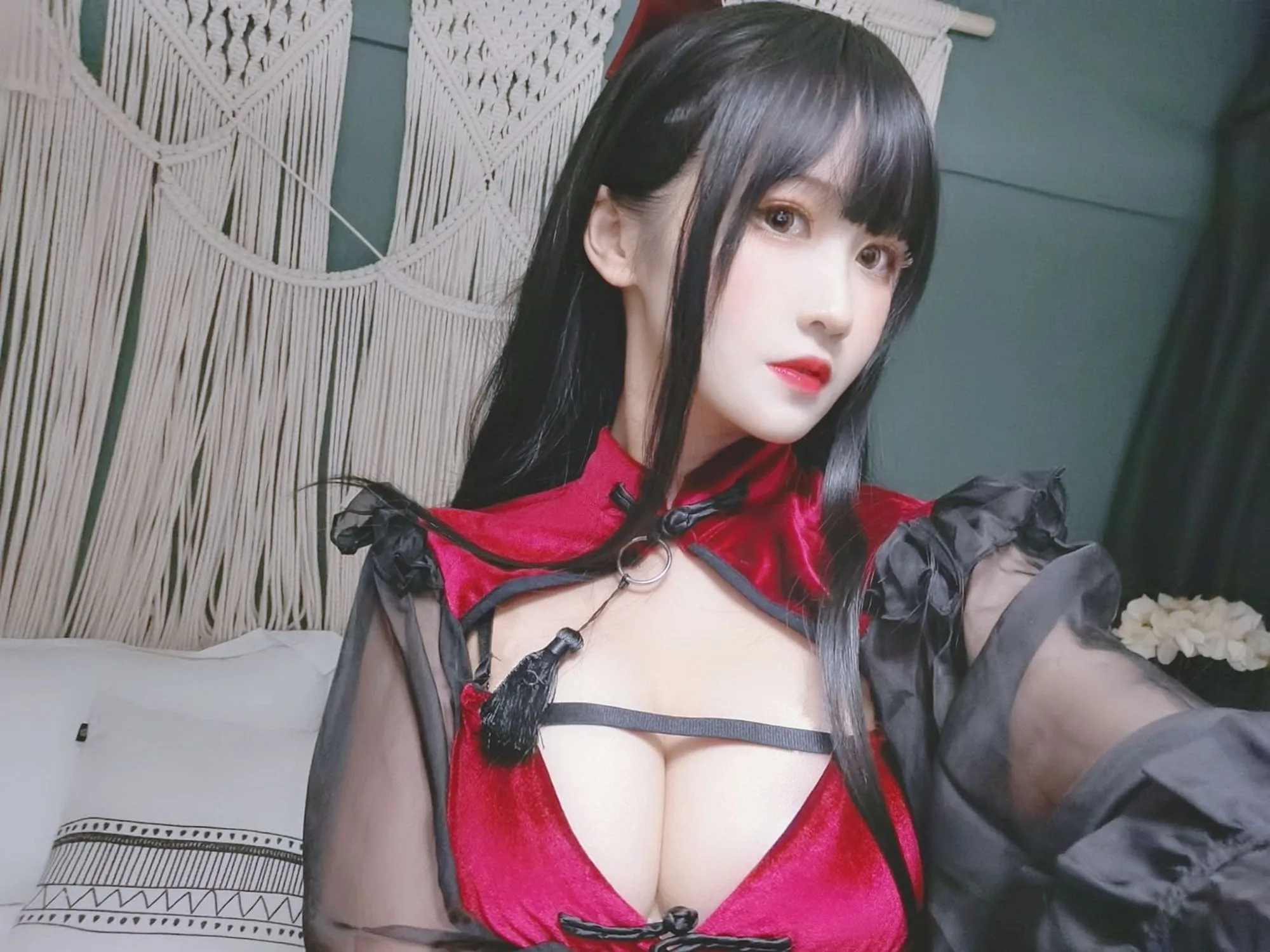 图片[5]-No.032-勒肉旗袍 [26P]-coswz-cos王者