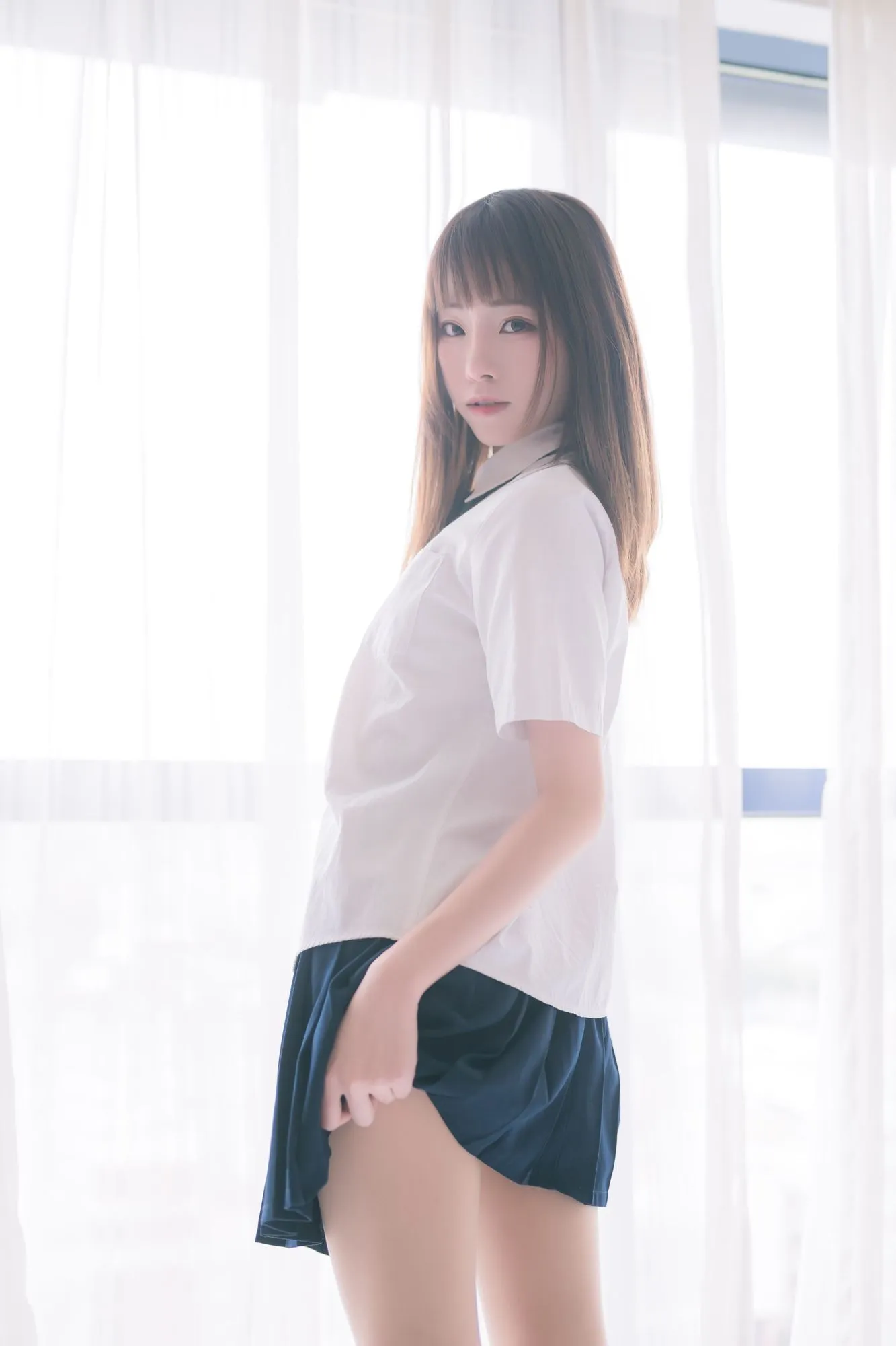 图片[3]-No.001-JK小姐姐 [48P]-coswz-cos王者