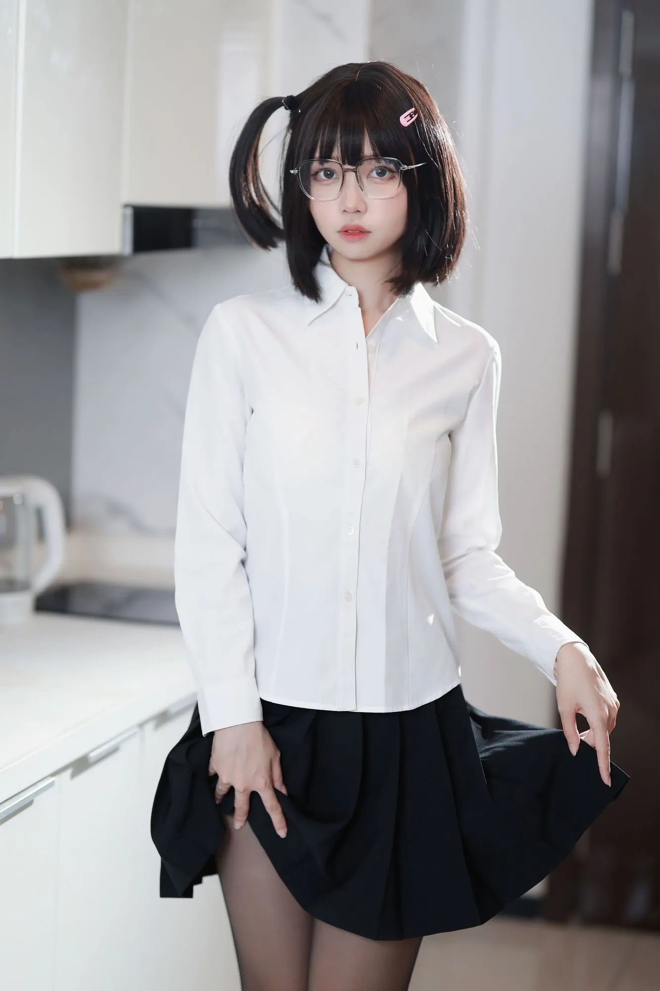 图片[3]-No.002-眼镜妹妹 [32P]-coswz-cos王者