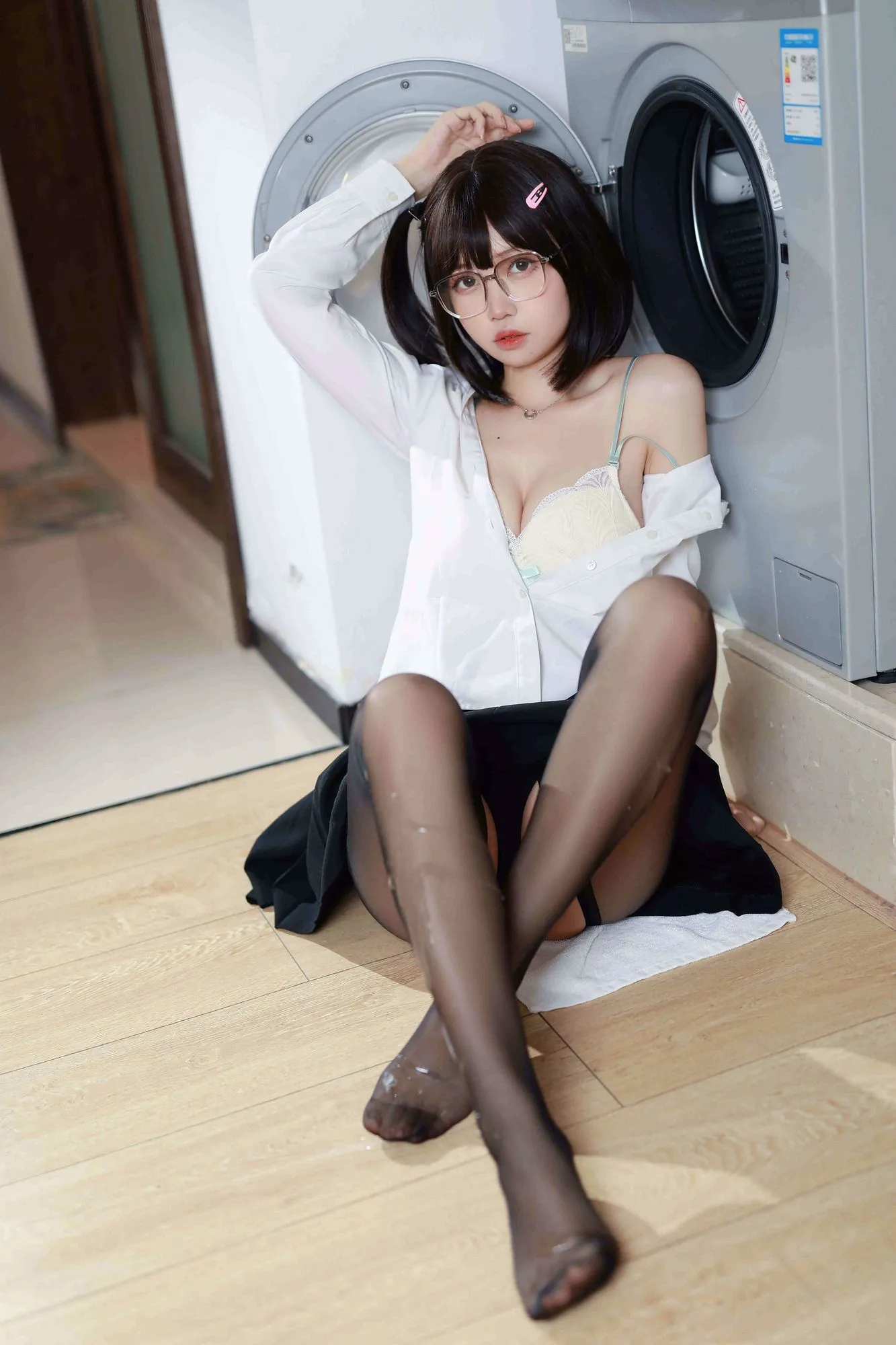 No.002-眼镜妹妹 [32P]-图妖社