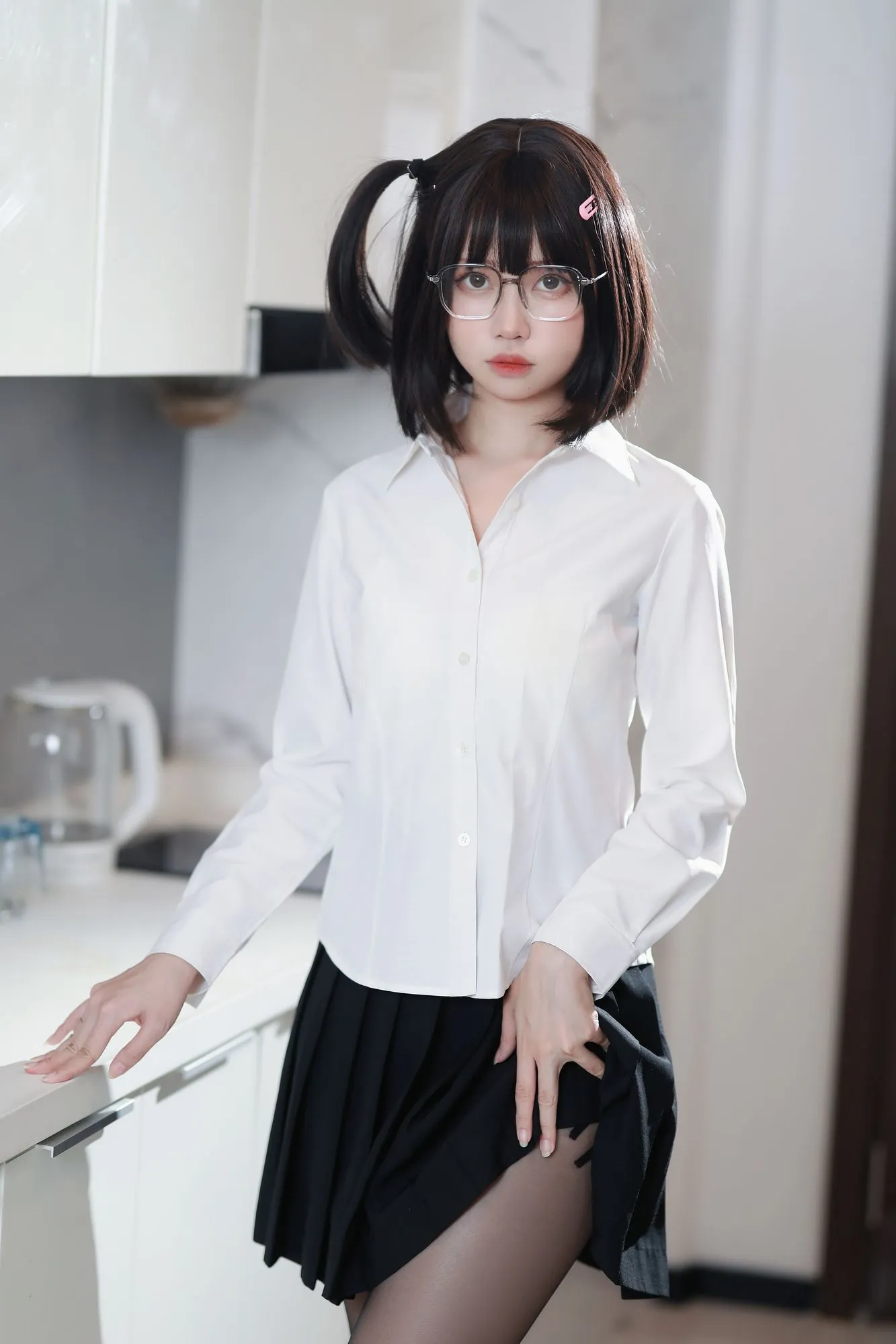 图片[2]-No.002-眼镜妹妹 [32P]-coswz-cos王者