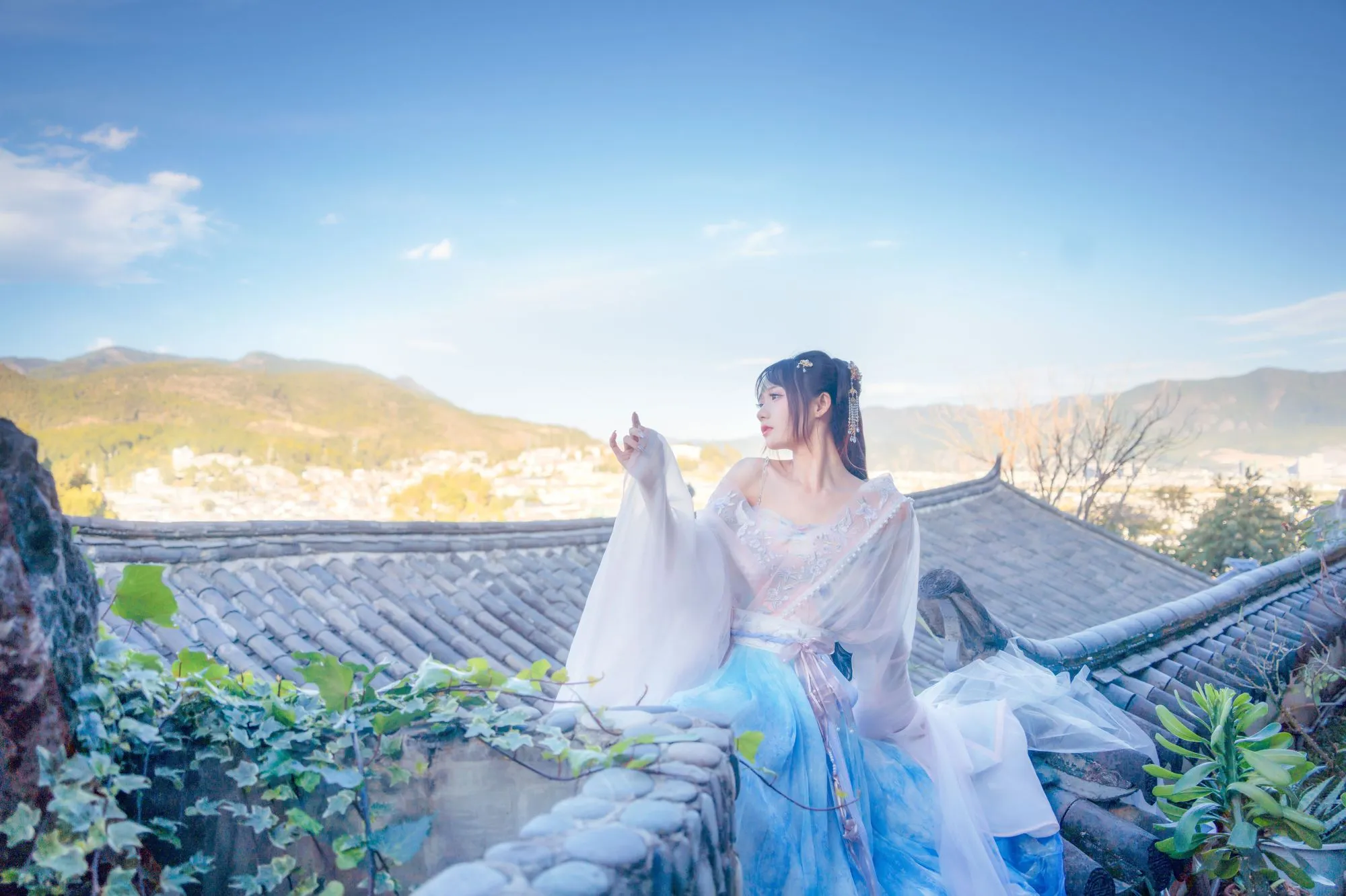 图片[3]-No.003-丽江屋顶 [22P]-coswz-cos王者