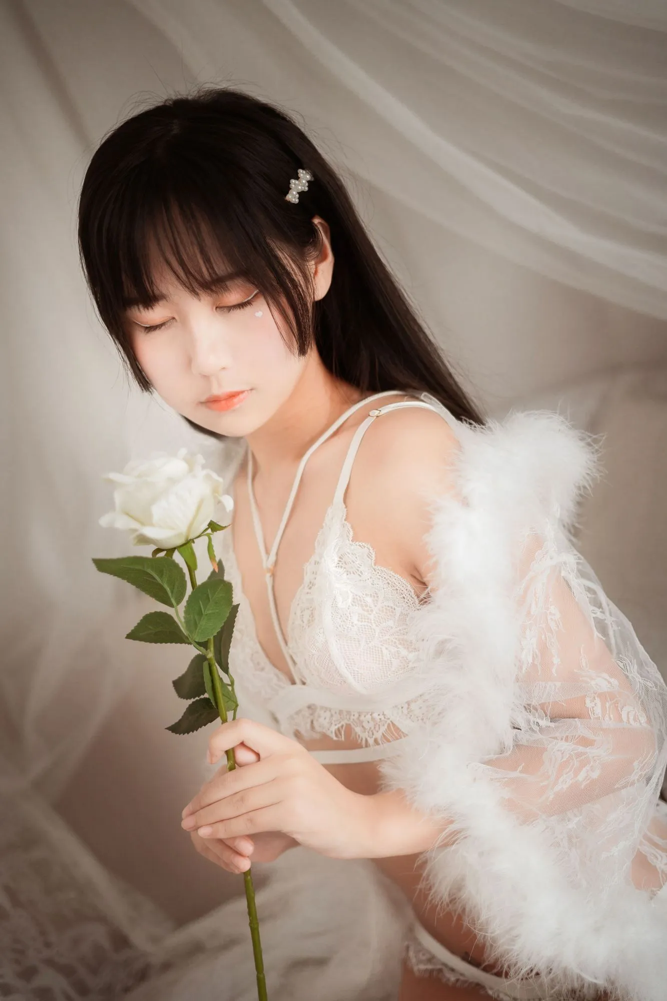 图片[2]-No.004-毛绒内衣 [27P]-coswz-cos王者
