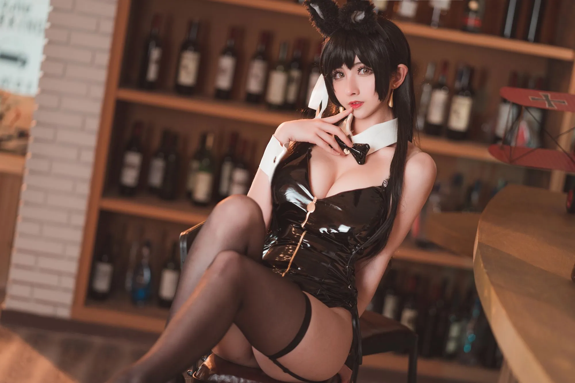 图片[3]-No.004-爱宕兔女郎 [32P 5V]-coswz-cos王者