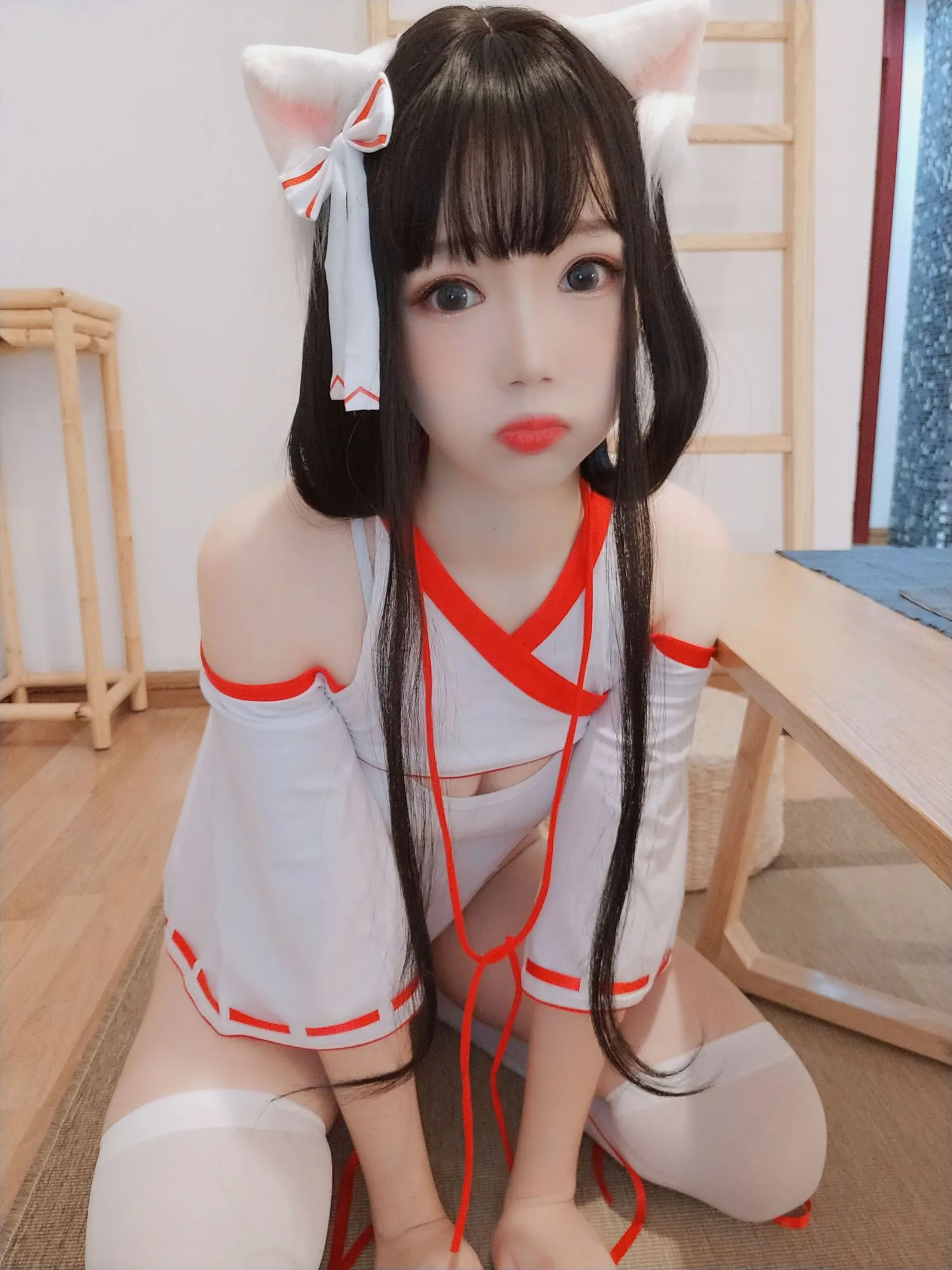 图片[5]-No.004-神社の猫 [96P 9V]-coswz-cos王者