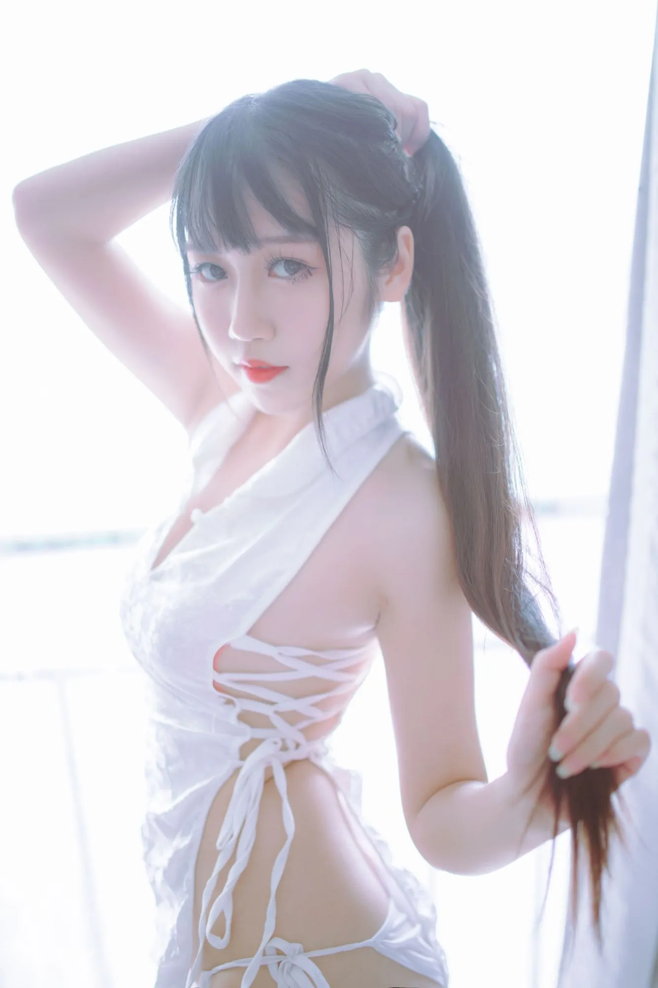 图片[5]-No.004-黑白旗袍双子 [41P]-coswz-cos王者