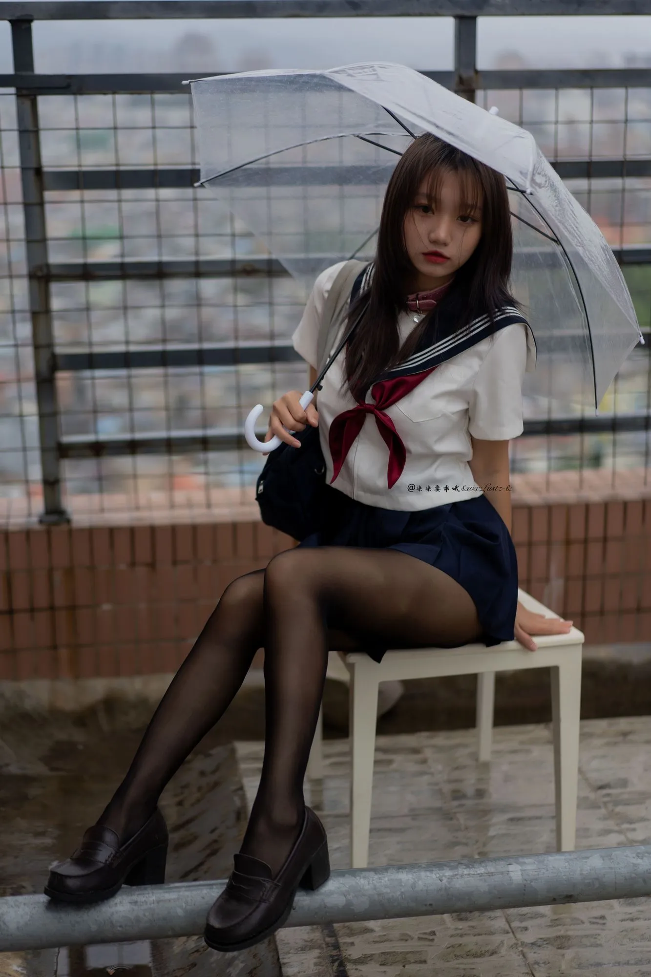 图片[5]-No.005-天台学姐 [80P 1V]-coswz-cos王者