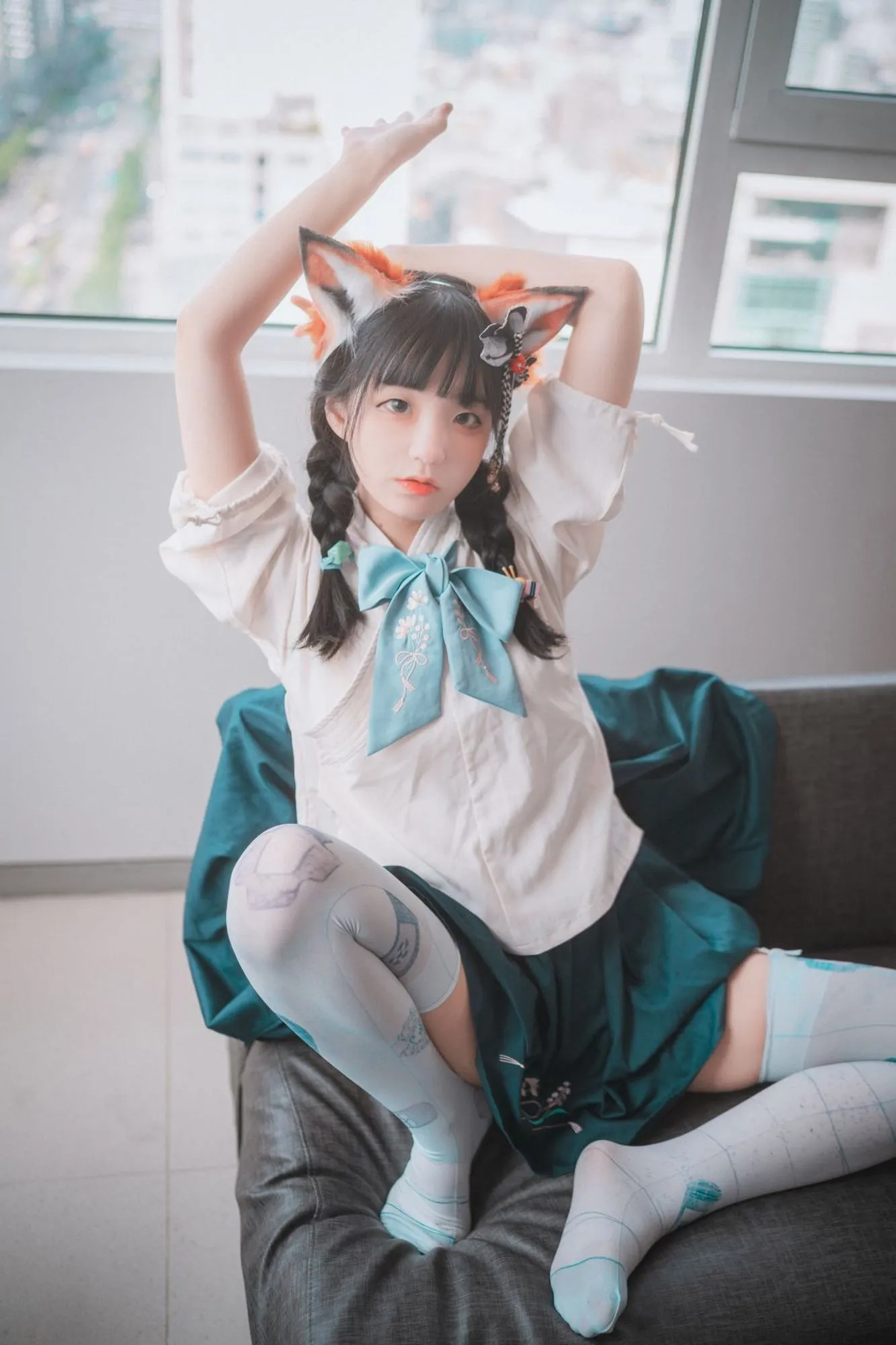 No.006-[DJAWA] Kitune in Hanfu [51P]-图妖社