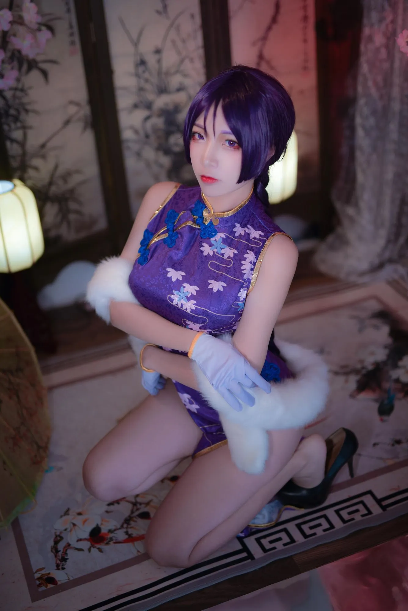 No.007-Fate奶光旗袍 [20P]-图妖社