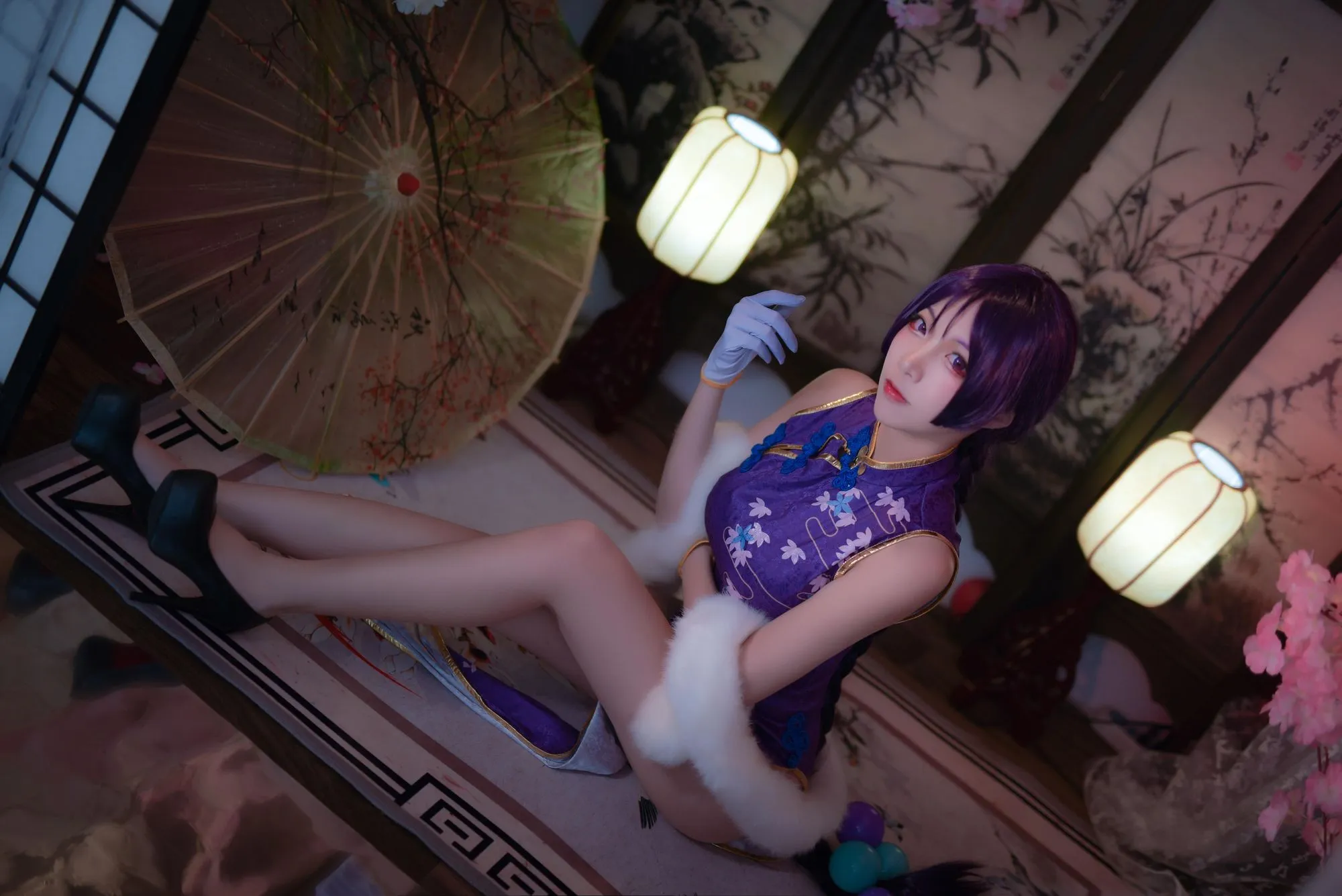 图片[3]-No.007-Fate奶光旗袍 [20P]-coswz-cos王者