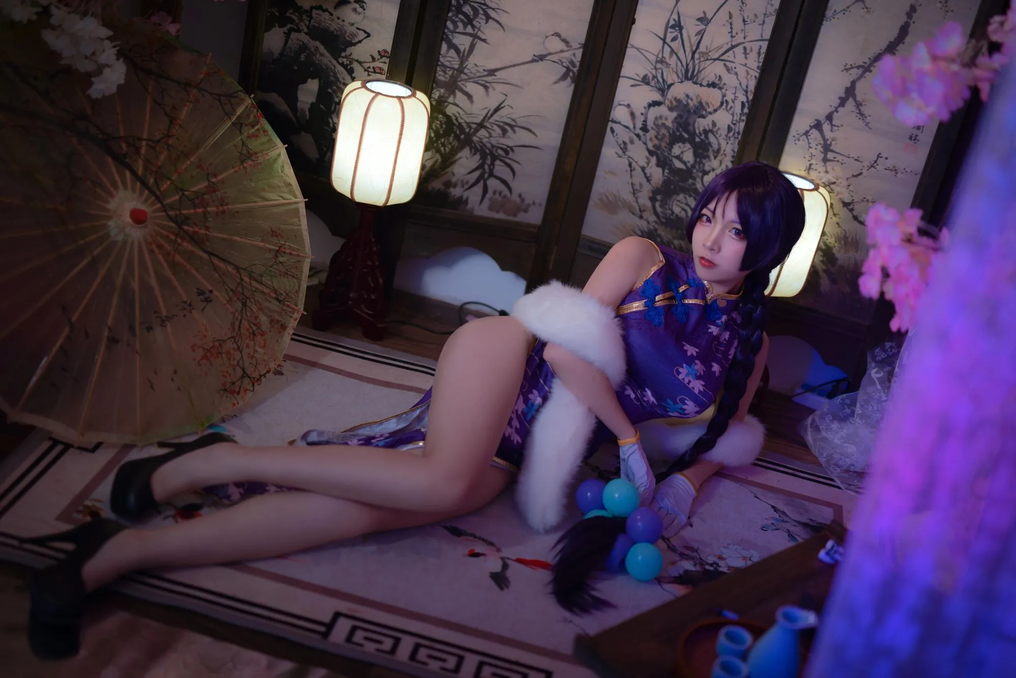图片[4]-No.007-Fate奶光旗袍 [20P]-coswz-cos王者