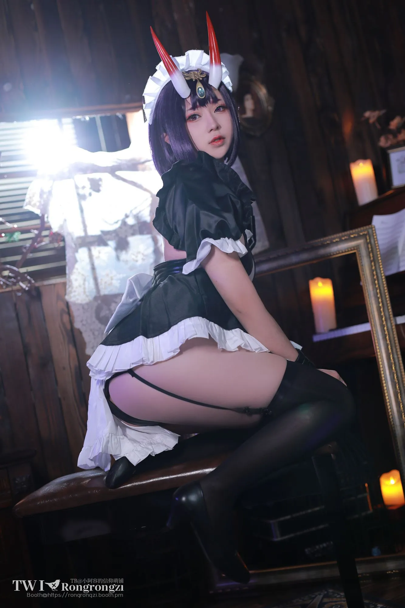 图片[2]-No.008-酒吞童子女仆 [46P 1V]-coswz-cos王者