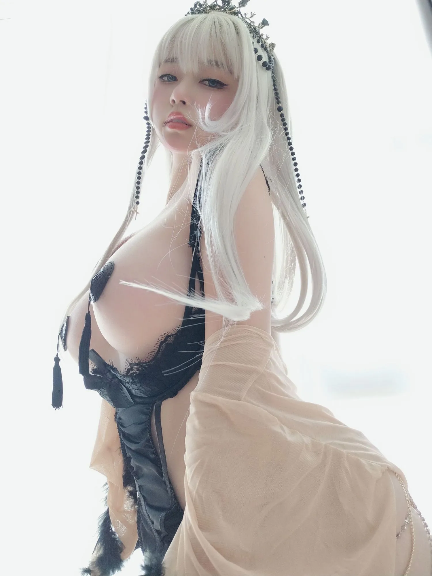 图片[3]-No.008-黑双子 [70P]-coswz-cos王者