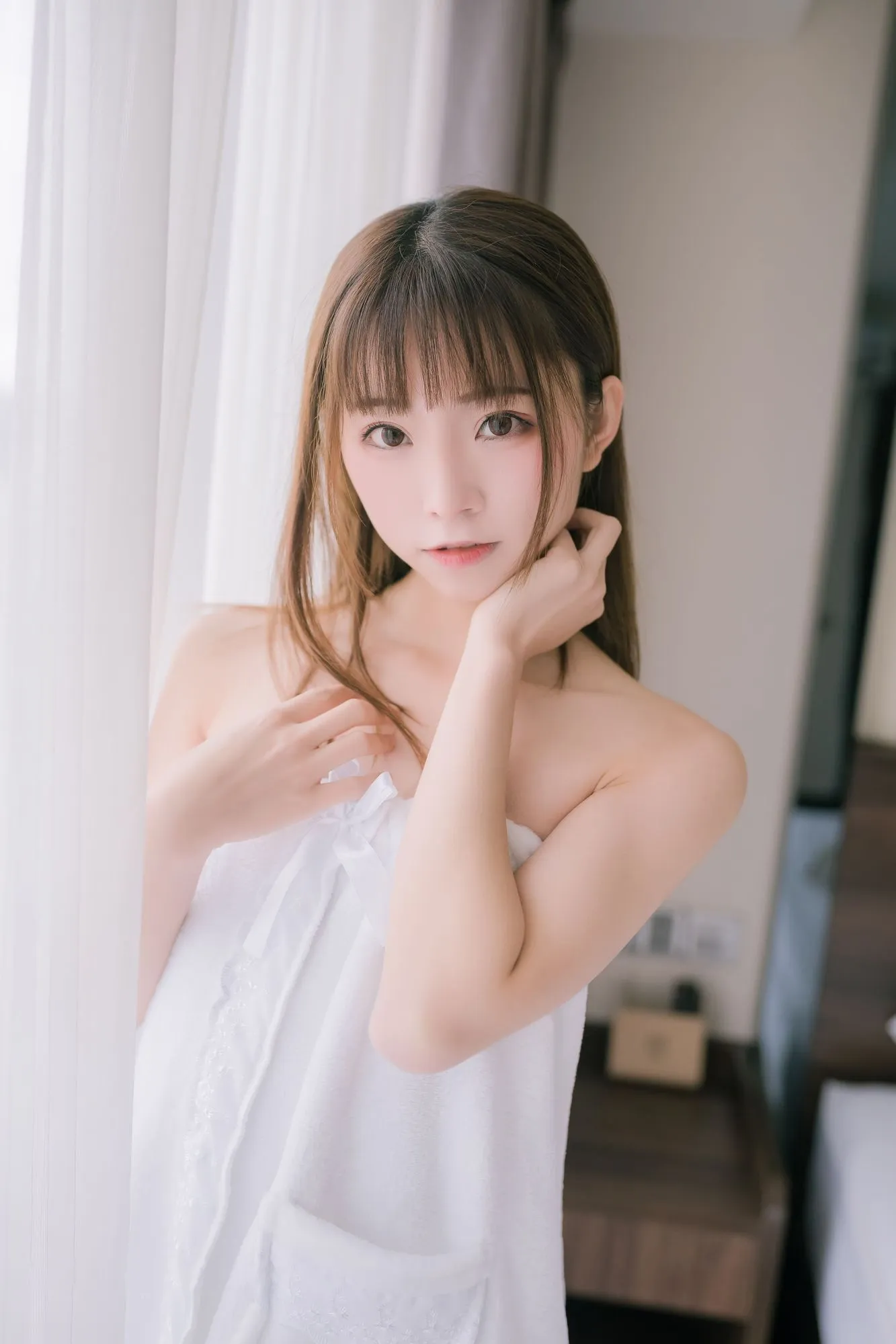 No.010-纯白浴巾 [44P]-图妖社