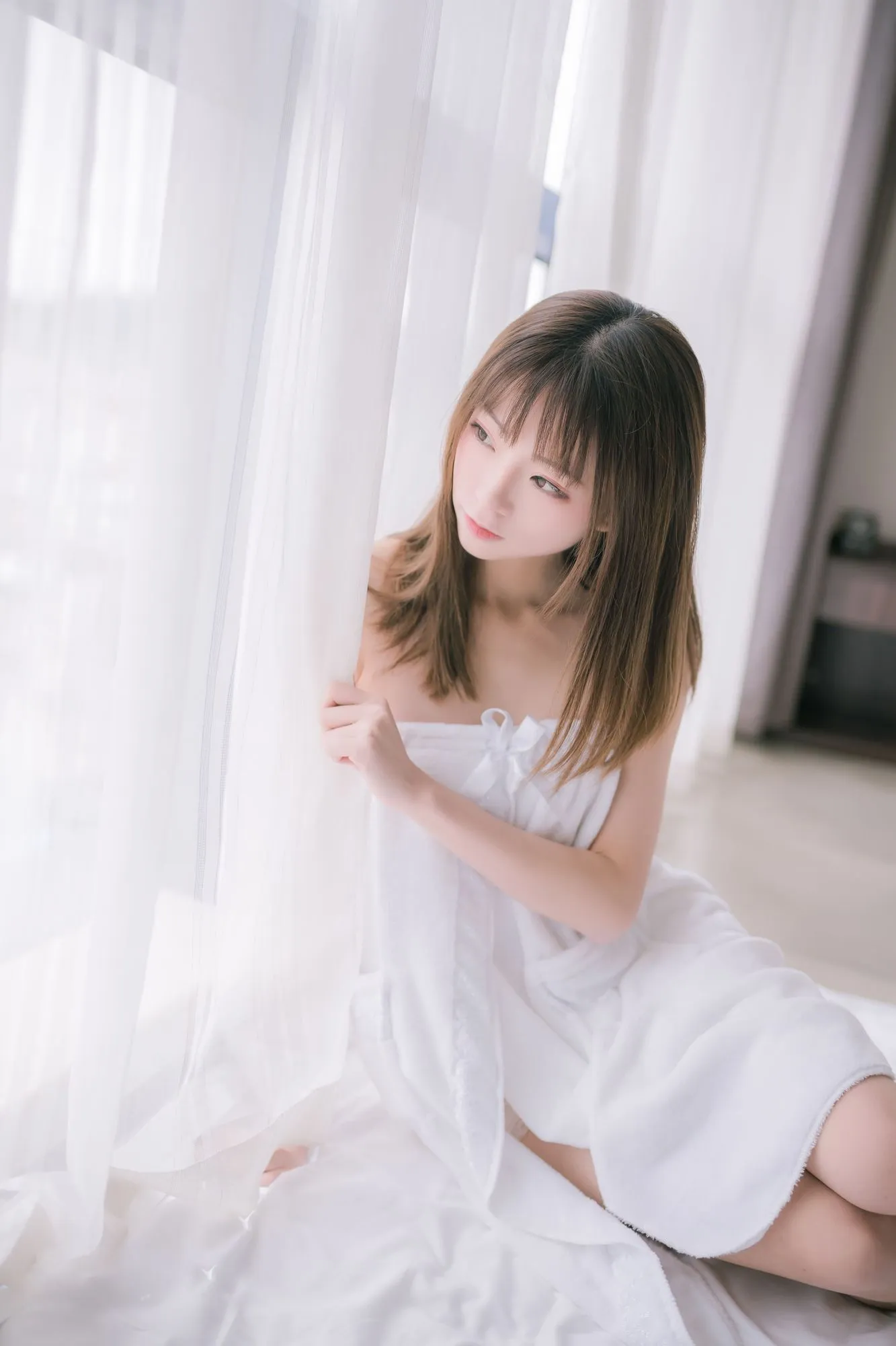 图片[6]-No.010-纯白浴巾 [44P]-coswz-cos王者