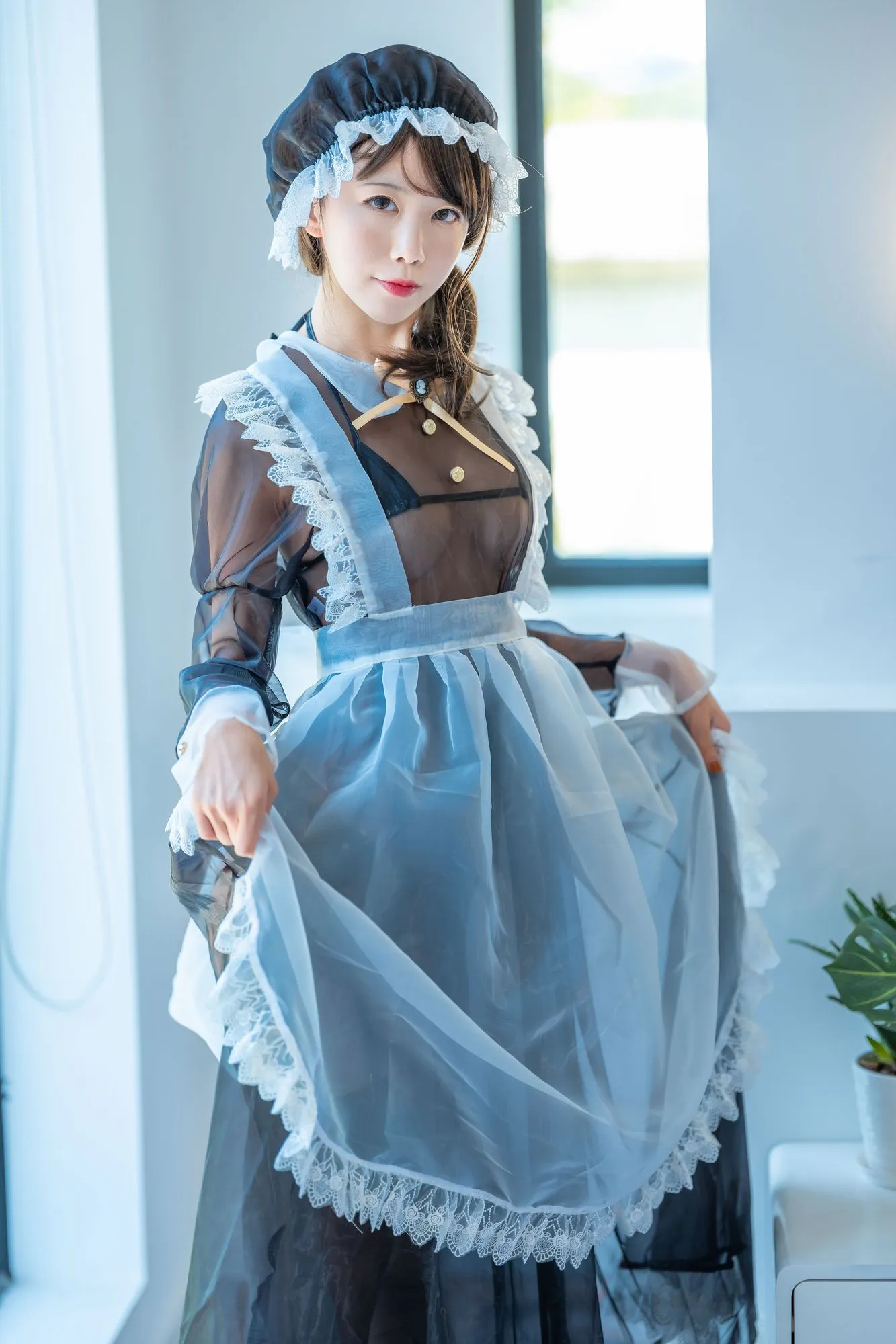 图片[3]-No.010-透明女仆 [13P 1V]-coswz-cos王者