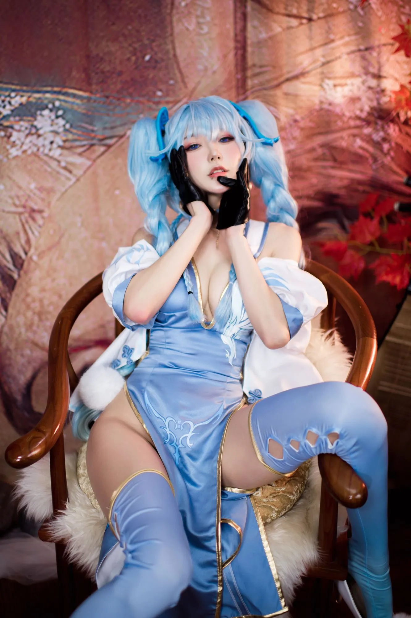 No.011-少女前线 PA15翠雀媚 [31P]-图妖社
