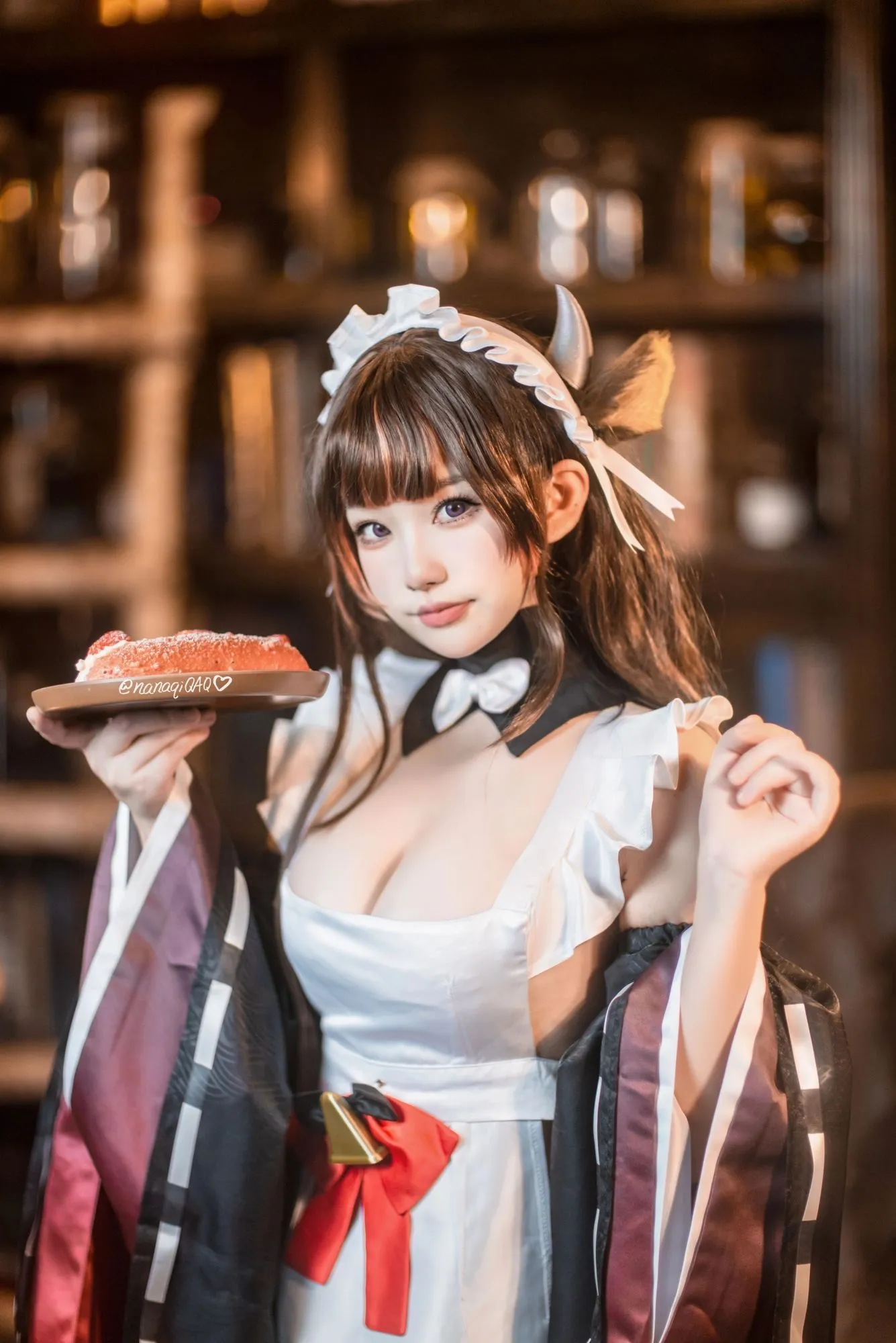 No.011-樫野牛牛女仆 [40P 7V]-图妖社